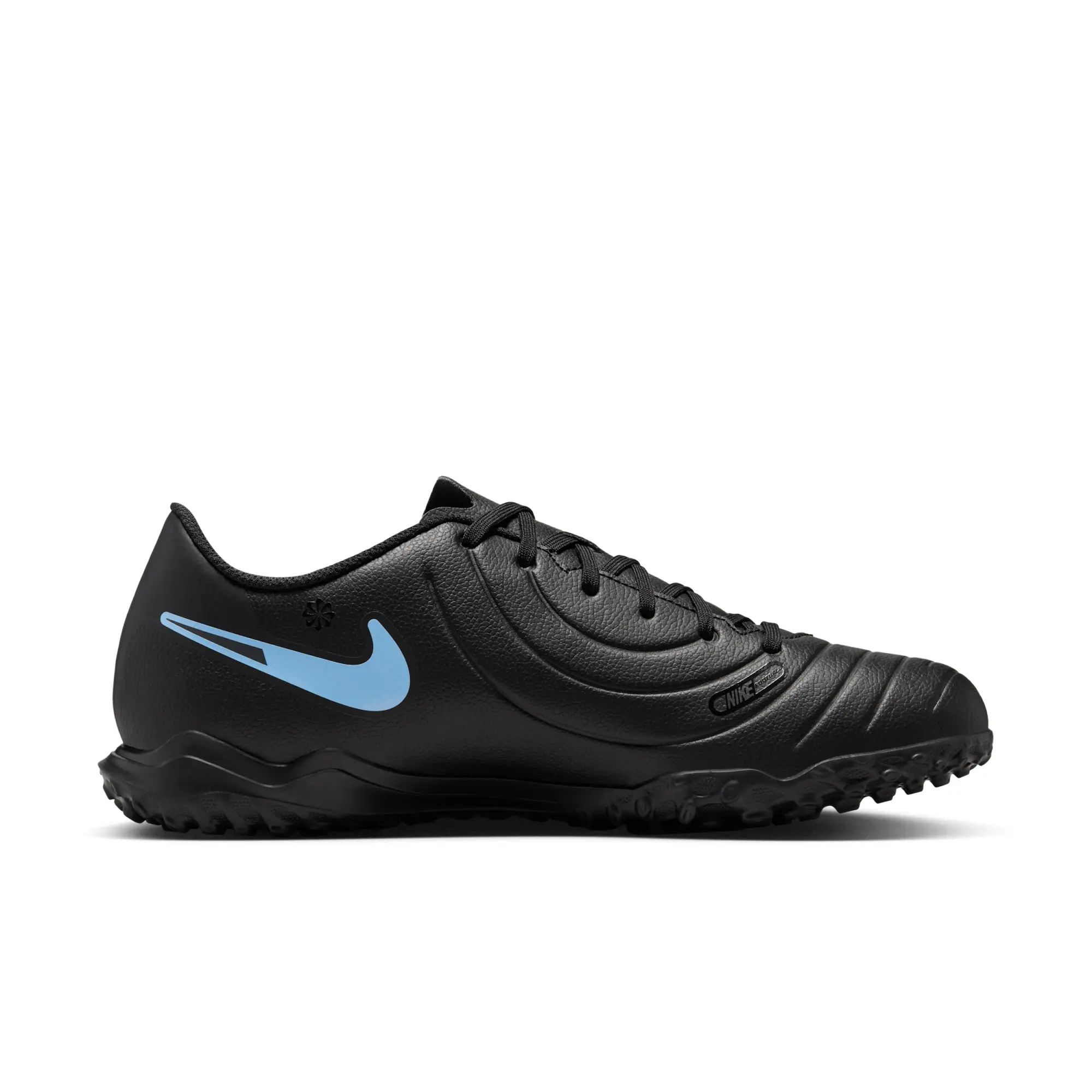 Nike Tiempo Legend 10 Club Turf Low-Top Football Shoes - Black