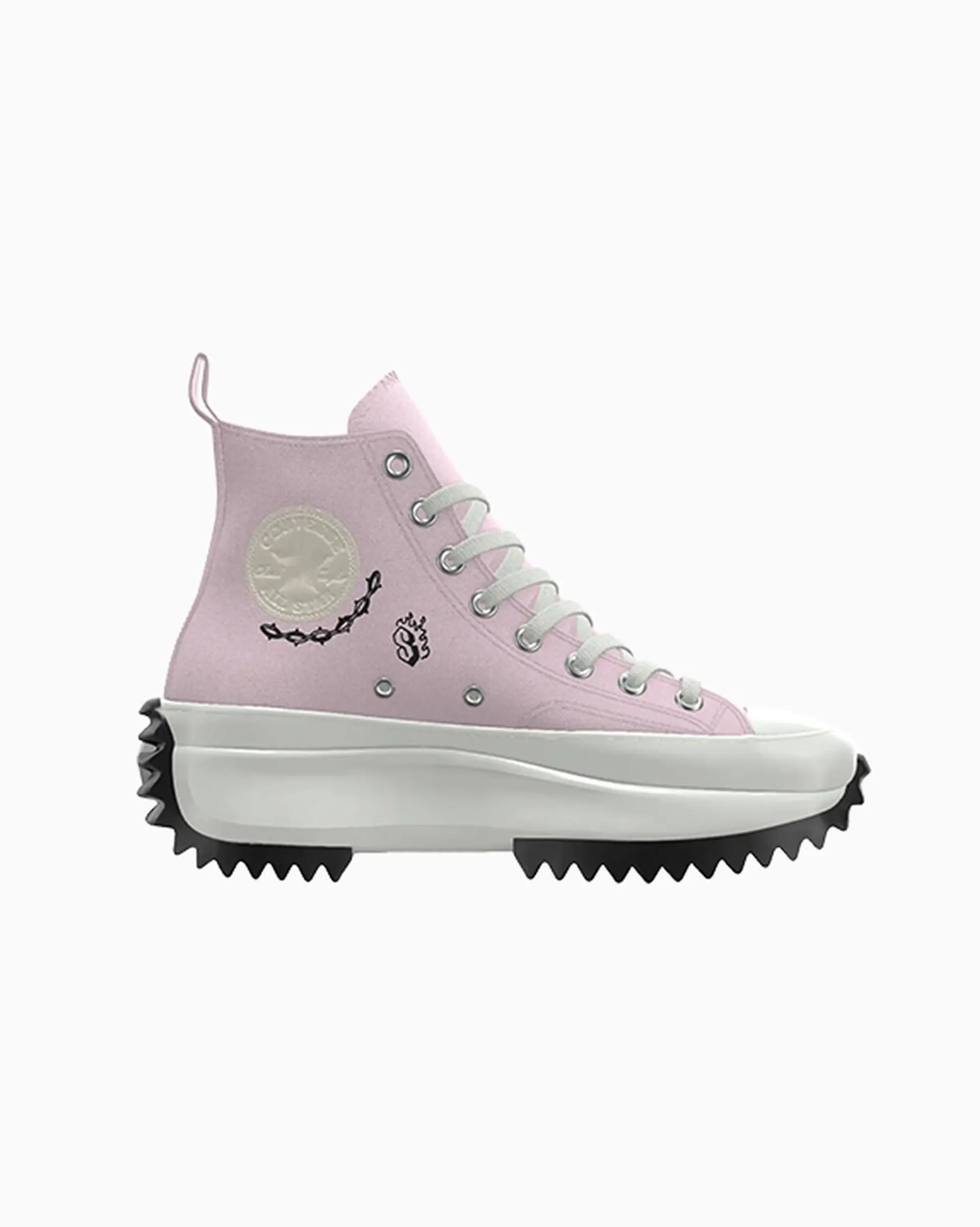 Converse Custom Run Star Hike Platform By You - Red