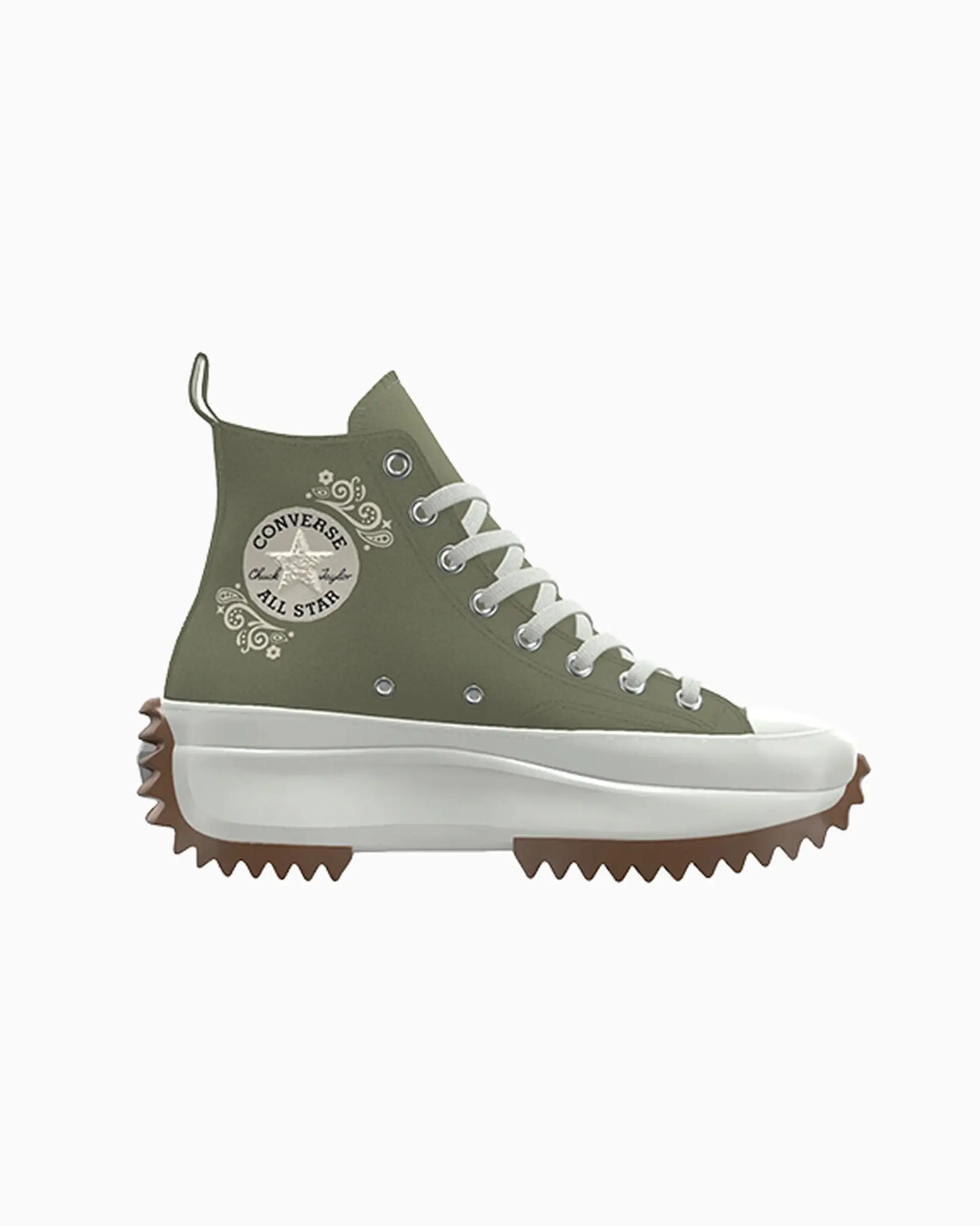 Converse Custom Run Star Hike Platform By You - Red