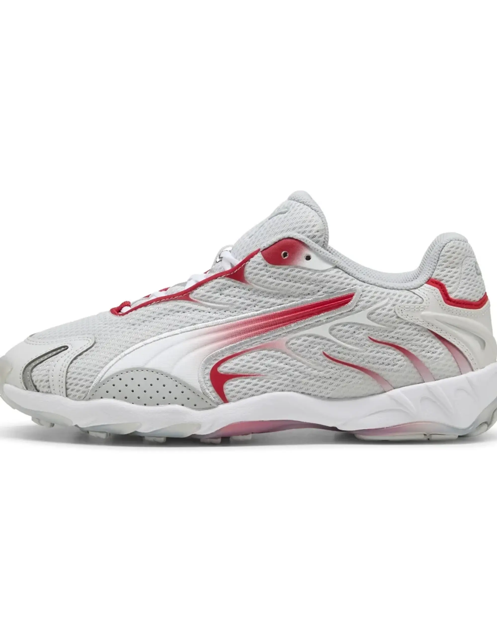 PUMA Inhale Sneakers Unisex, Feather Grey/For All Time Red