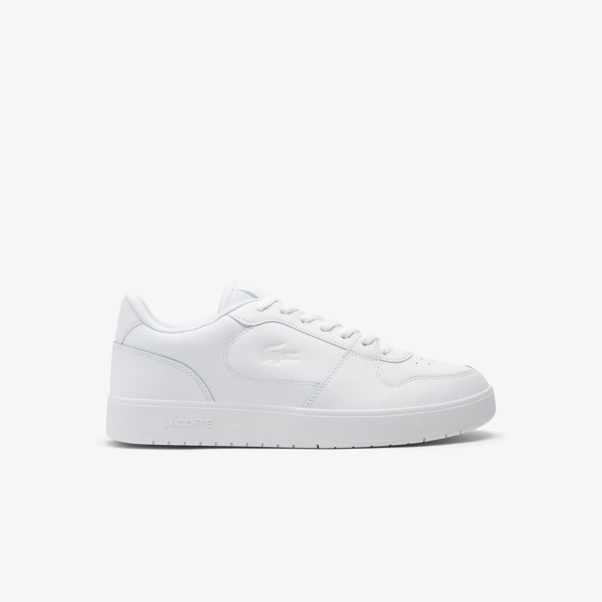 Lacoste Men's Court Ace Leather Sneakers - White