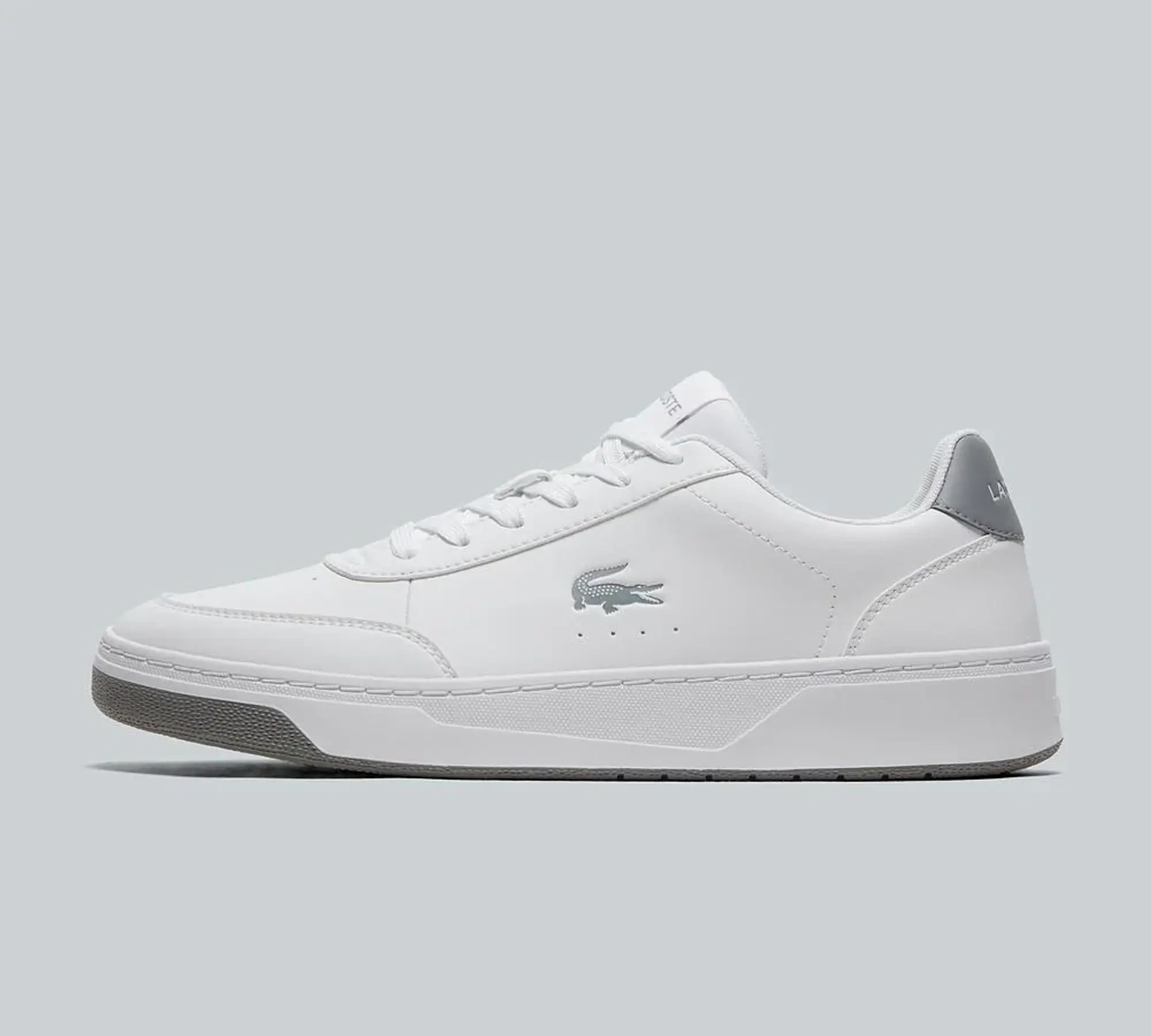 Lacoste Men's Court Pro Sneakers - White / Grey