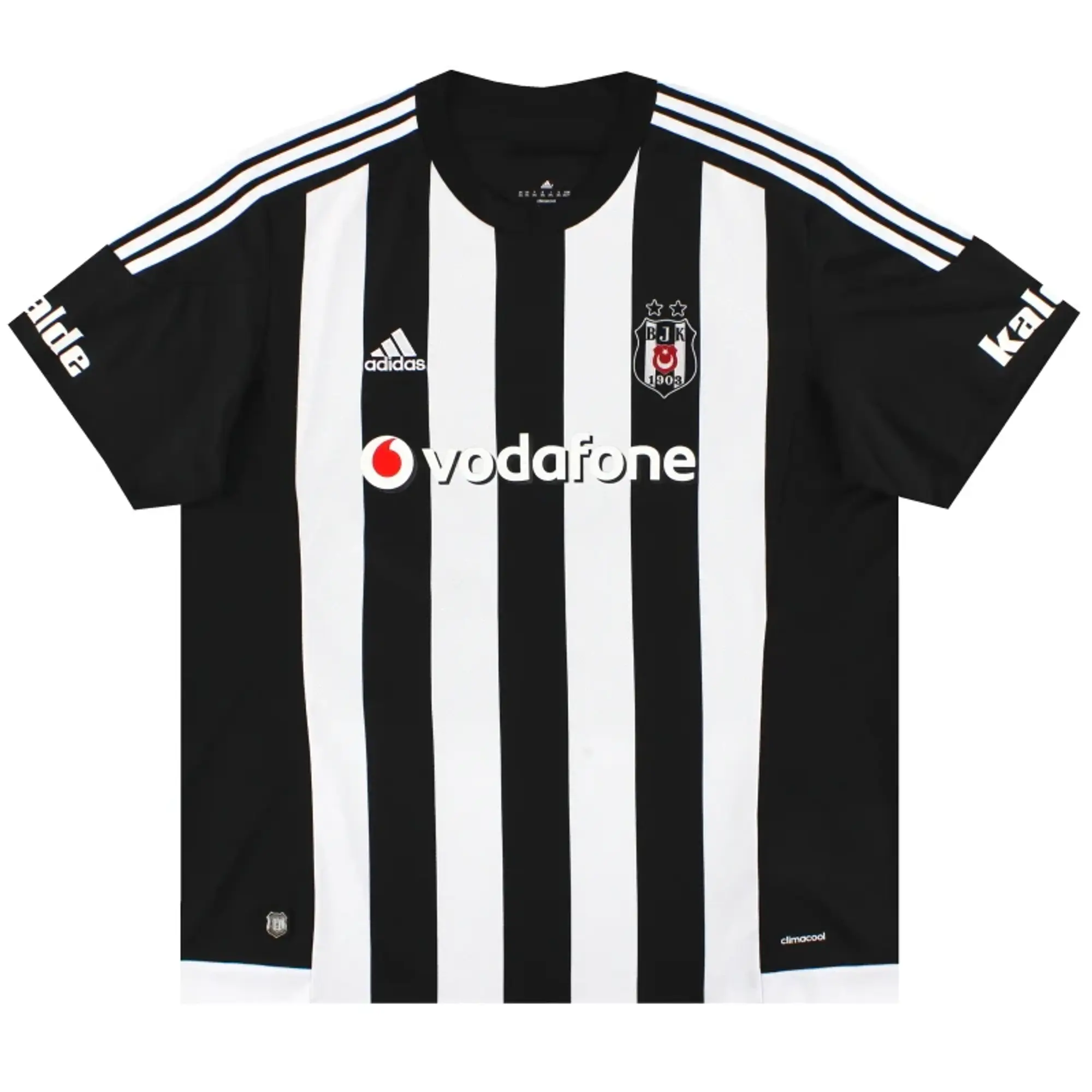 2015-16 Besiktas adidas Away Shirt XS - Besiktas / Excellent / XS