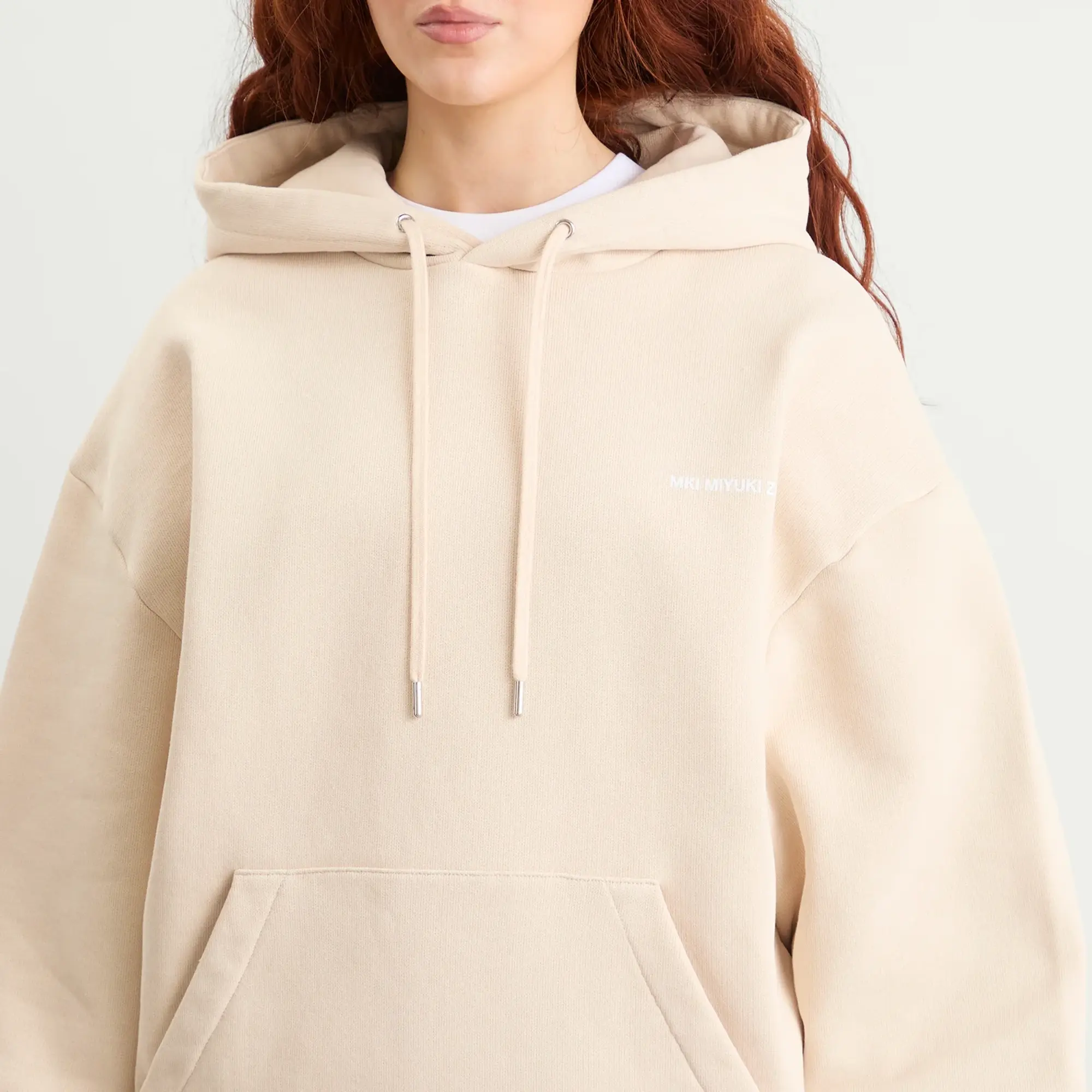 MKI Women's Uniform Hoodie Presented by END. Oat Milk