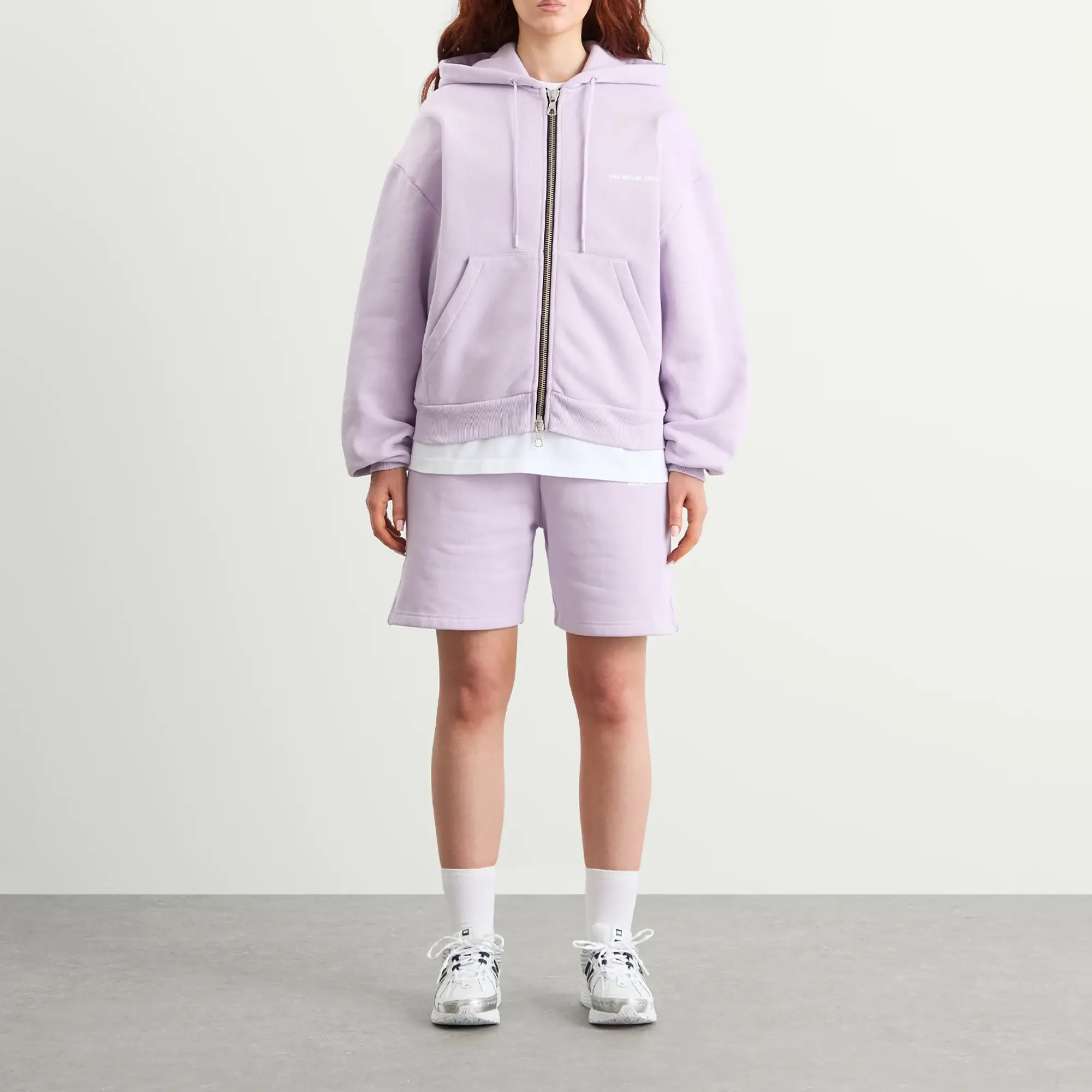 MKI Women's Uniform Zip Hoodie Presented by END. Lilac