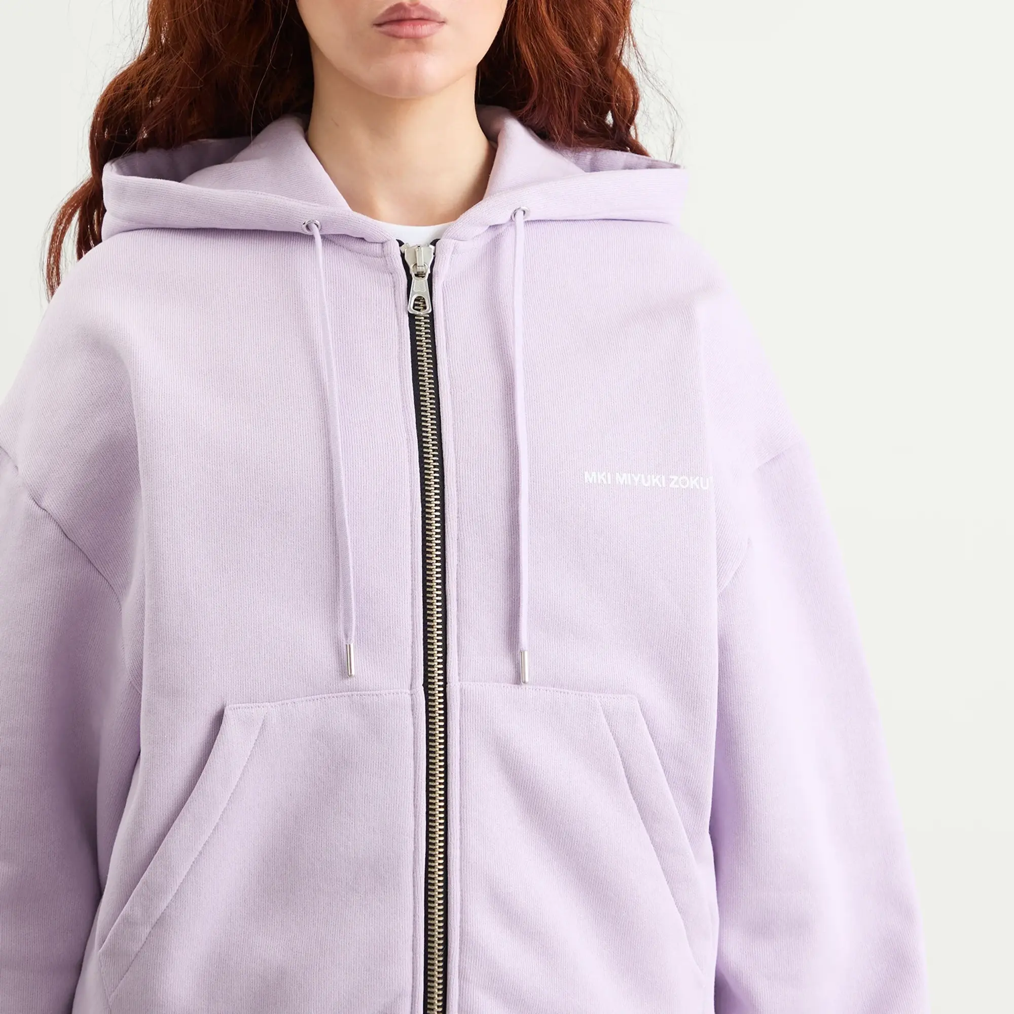MKI Women's Uniform Zip Hoodie Presented by END. Lilac