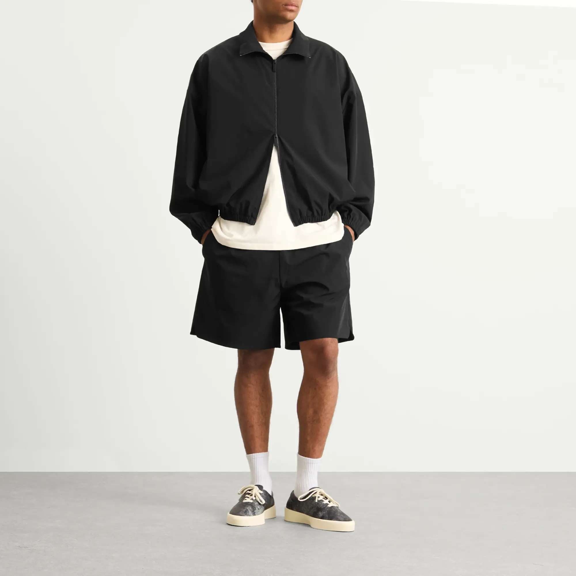 Fear of God Men's Track Jacket Black