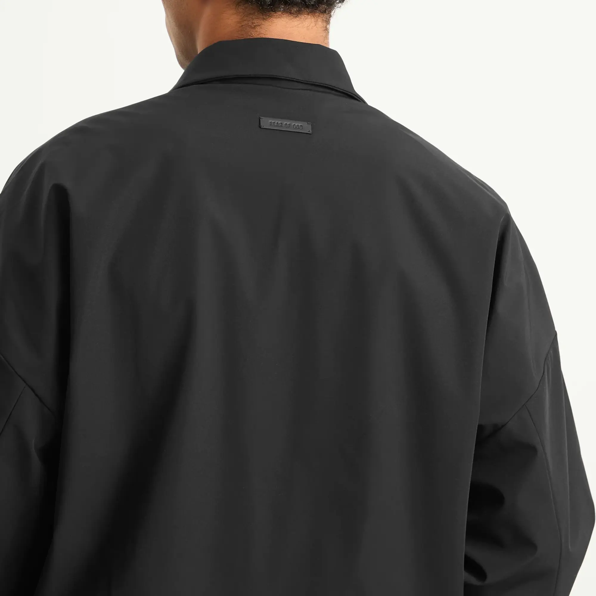 Fear of God Men's Track Jacket Black