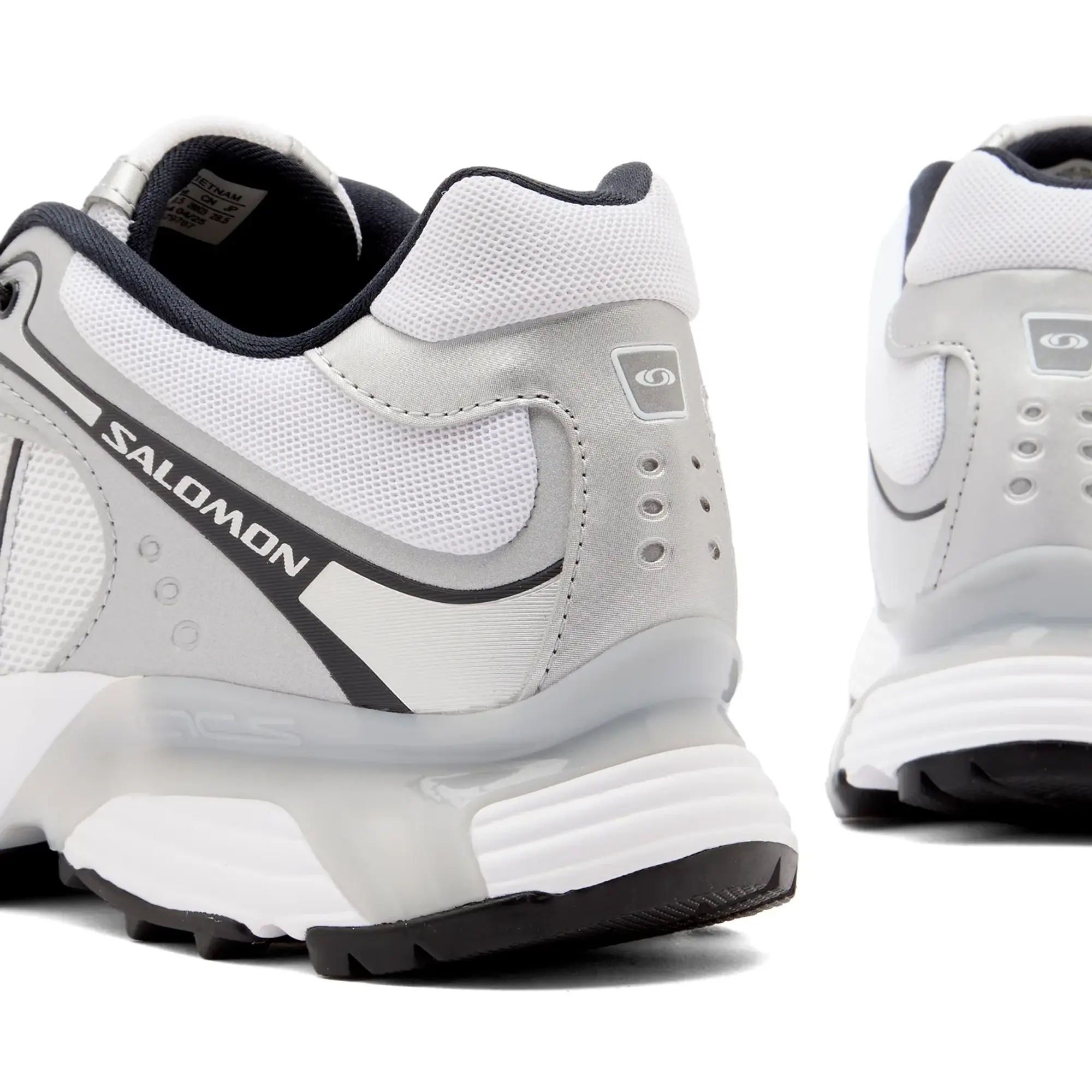 Salomon Men's XT-WHISPER Sneaker White/Silver/Dark Navy