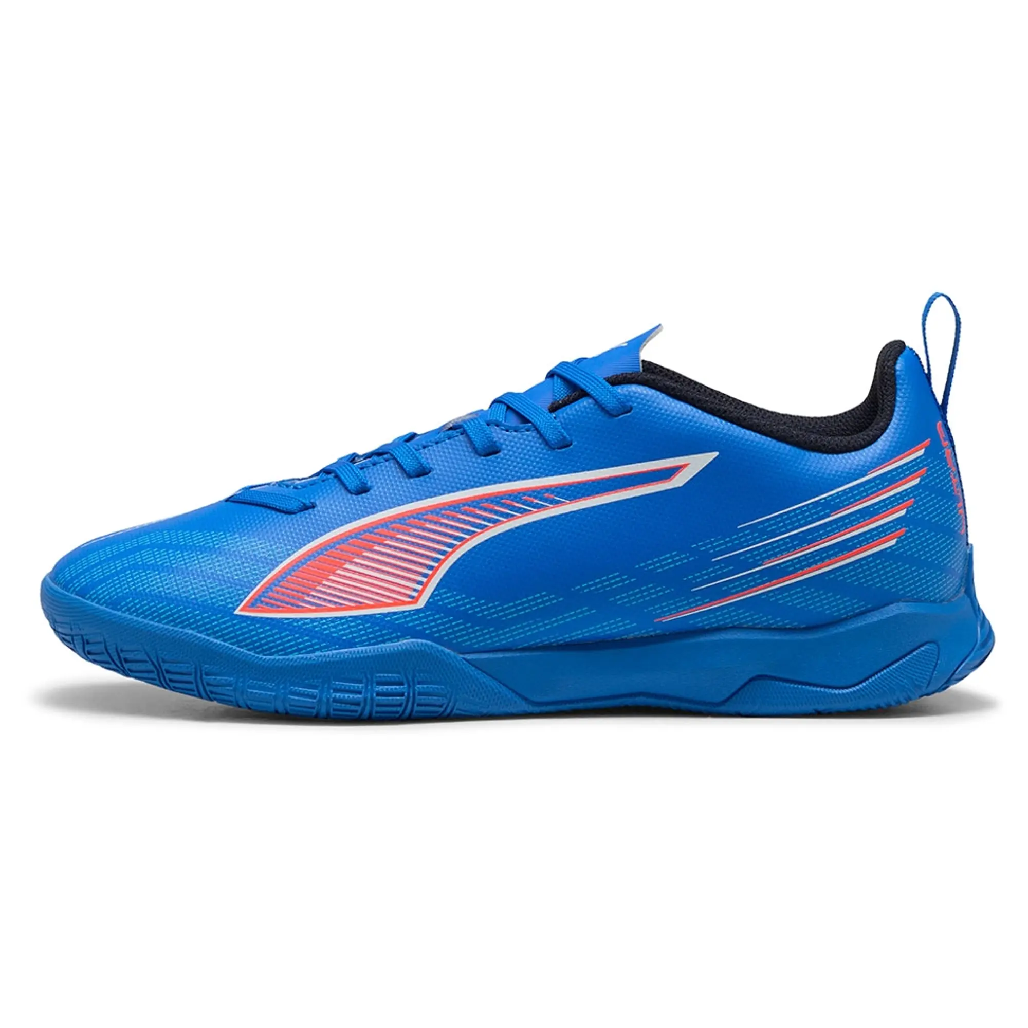 PUMA Ultra 6 Play Futsal Boots Youth, Ultra Blue/White/Glowing Red, size 1