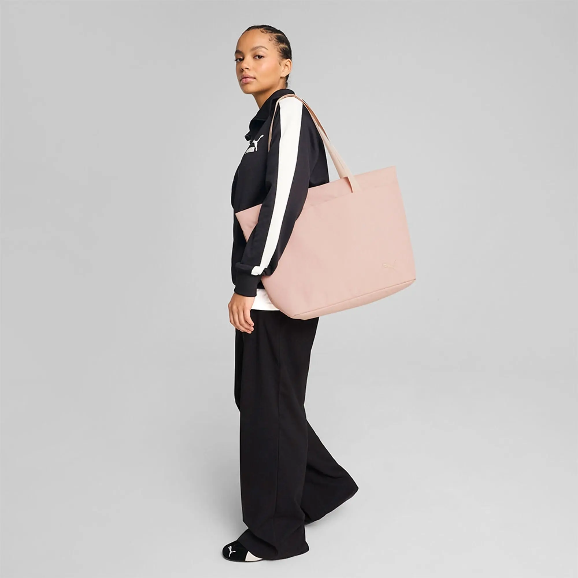 PUMA Her 19L Shopper Bag, Rose Quartz