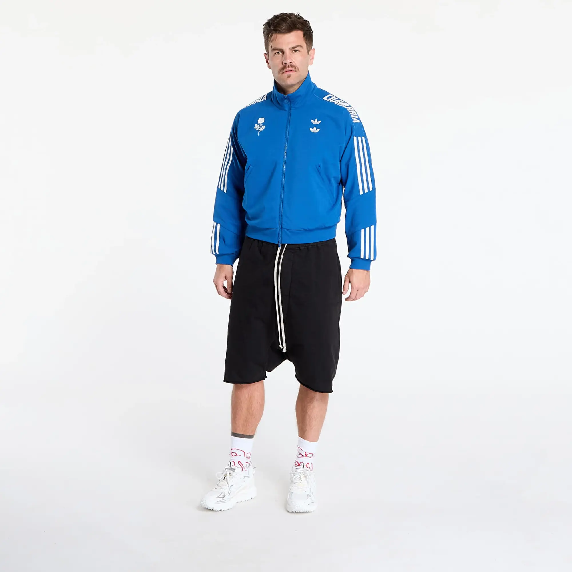 Jacket Adidas Chavarria Knit Track Jacket Dark Marine S