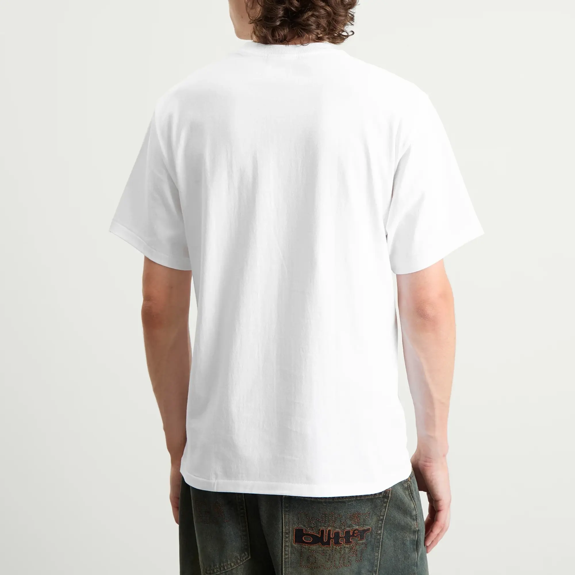 A Bathing Ape Men's Abc Camo By Bathing Ape Tee White X Green