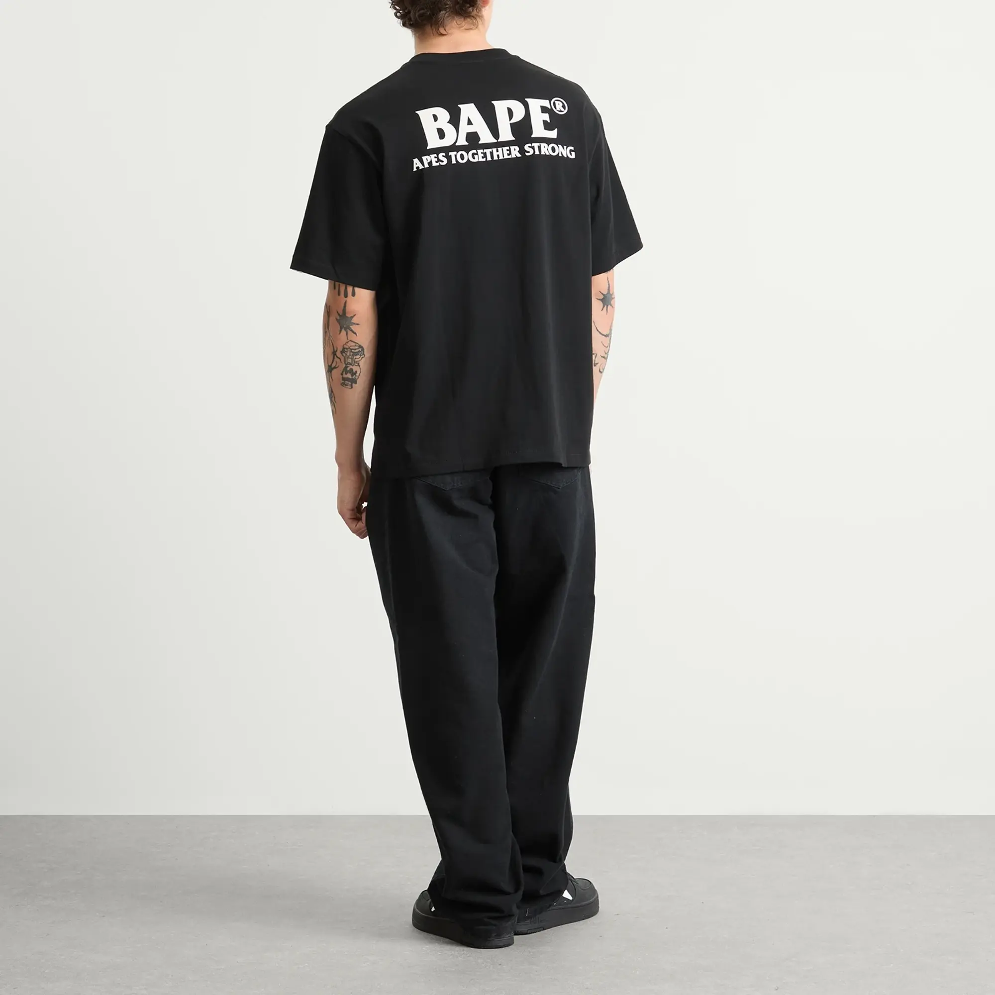 A Bathing Ape Men's Frankenstein T-Shirt Black