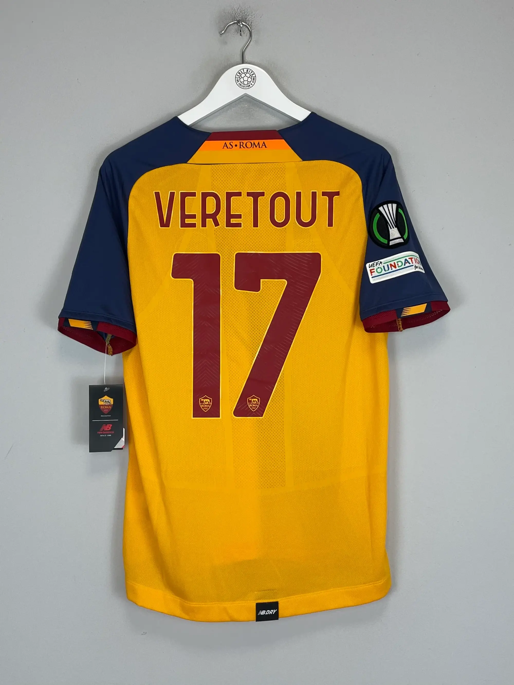 2021/22 ROMA VERETOUT *BNWT* THIRD SHIRT (M) NEW BALANCE | Cult Kits