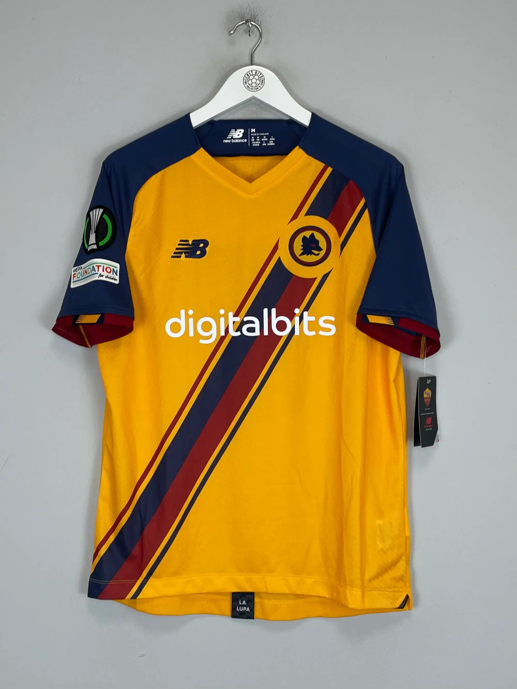 2021/22 ROMA VERETOUT *BNWT* THIRD SHIRT (M) NEW BALANCE | Cult Kits