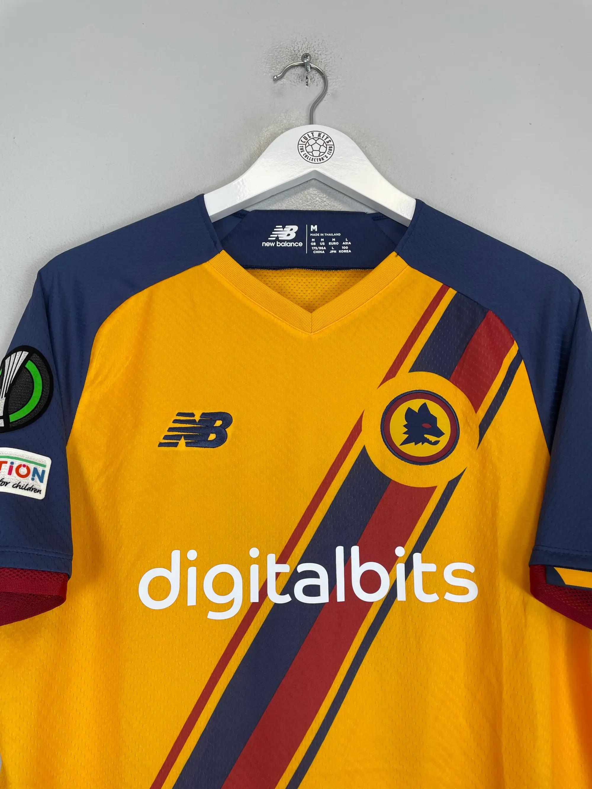 2021/22 ROMA VERETOUT *BNWT* THIRD SHIRT (M) NEW BALANCE | Cult Kits
