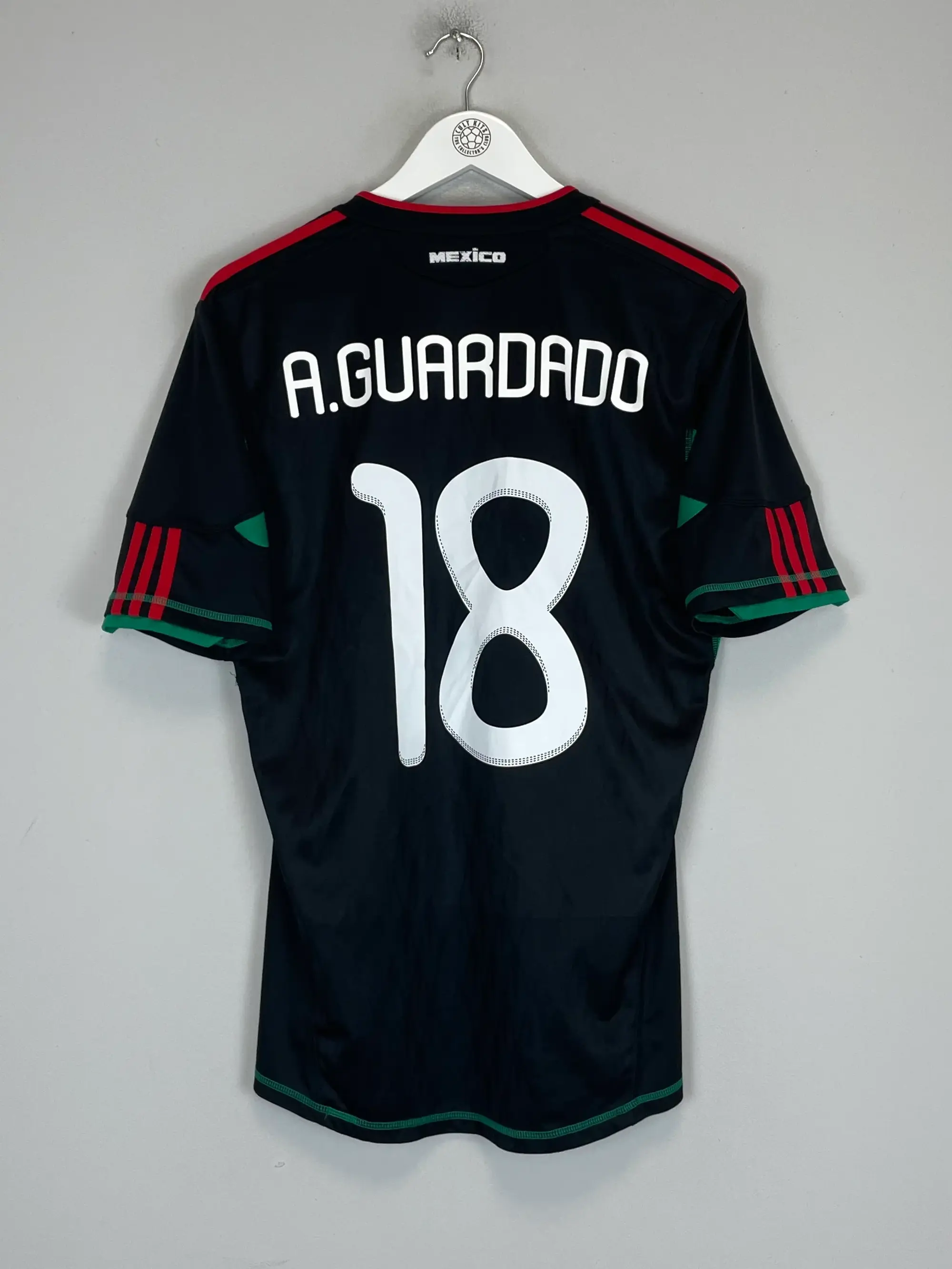 2010 MEXICO A.GUARDADO #18 AWAY SHIRT (M) ADIDAS | Cult Kits