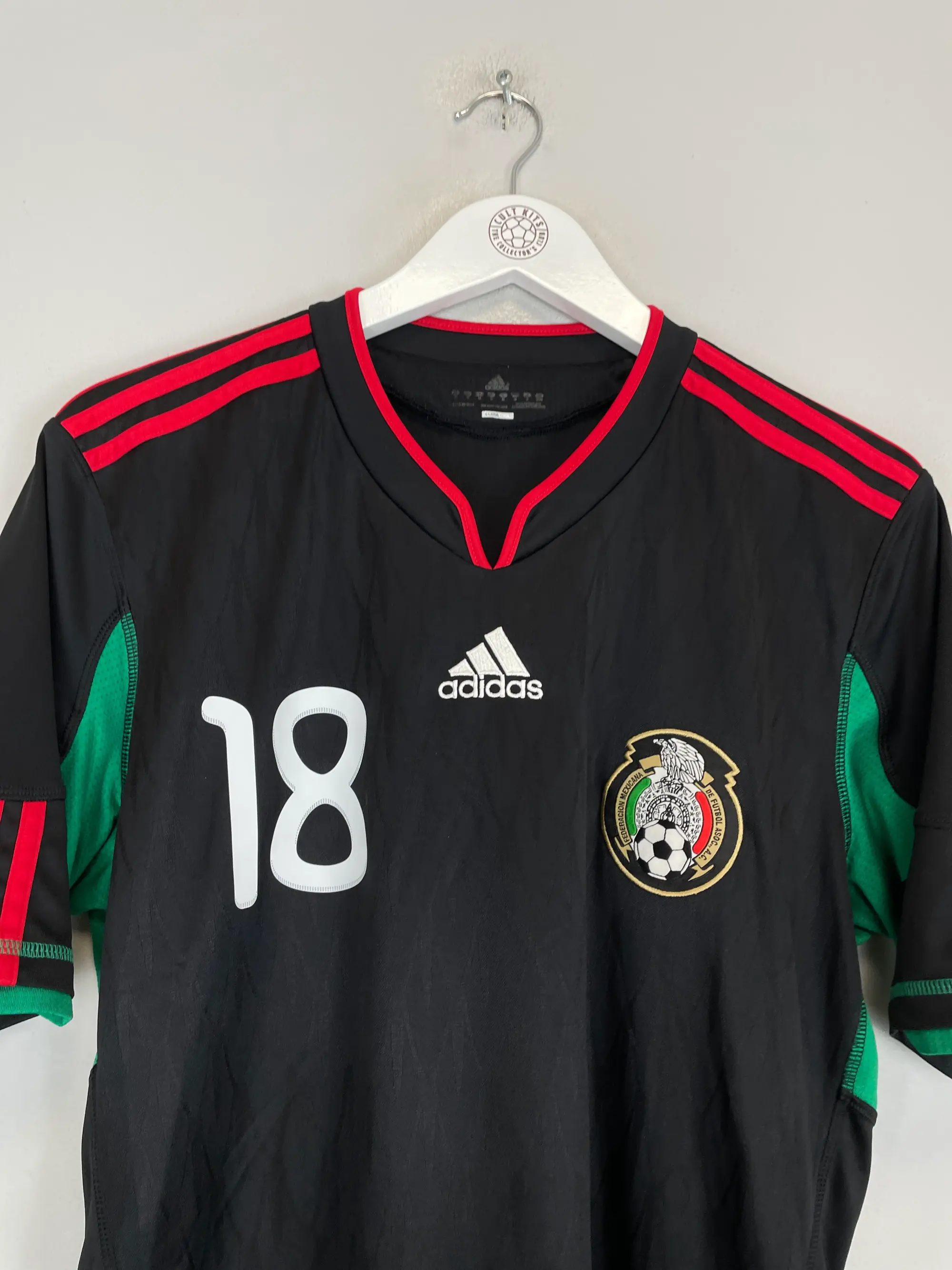 2010 MEXICO A.GUARDADO #18 AWAY SHIRT (M) ADIDAS | Cult Kits