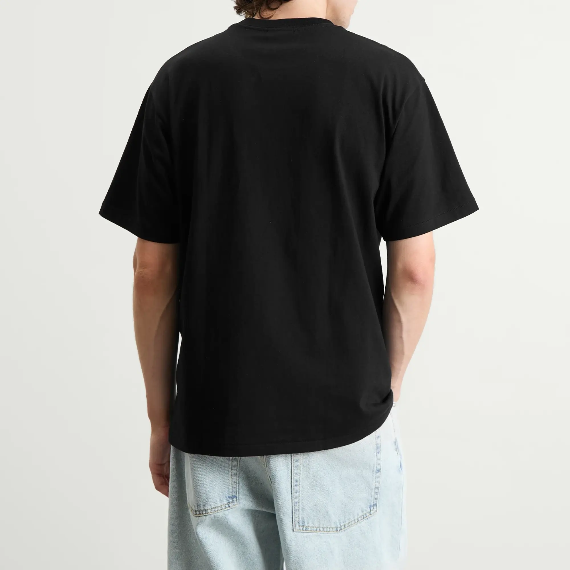 A Bathing Ape Men's Abc Camoilo Shark Tee Black X Blue