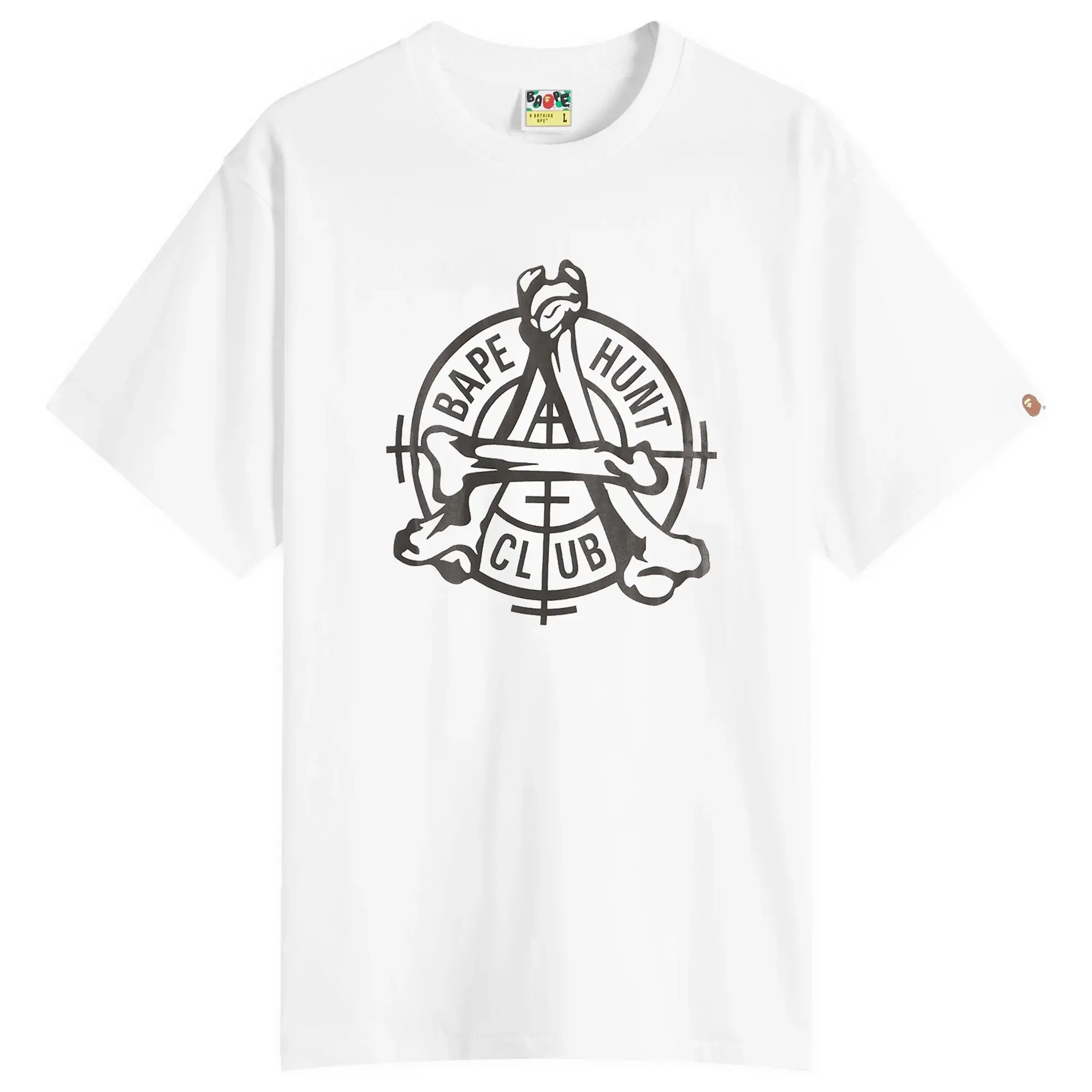 A Bathing Ape Men's Hunt Club T-Shirt White