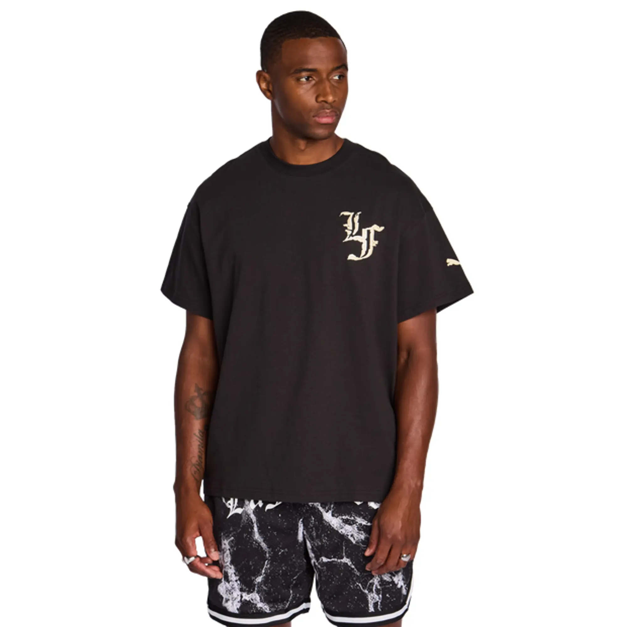 Puma Lafrance Men T-Shirts - Black