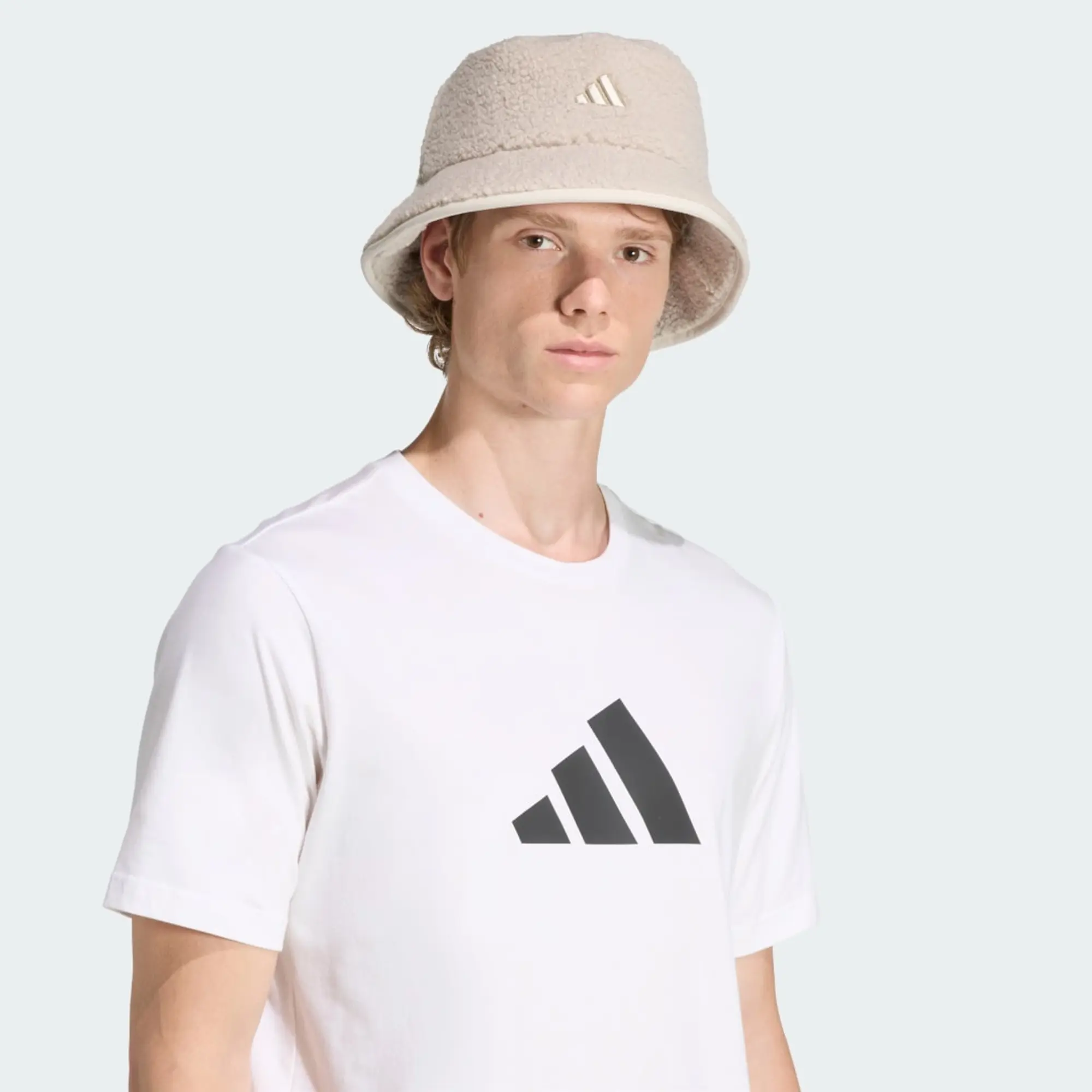 adidas Winterized Teddy Fleece Bucket Hat
