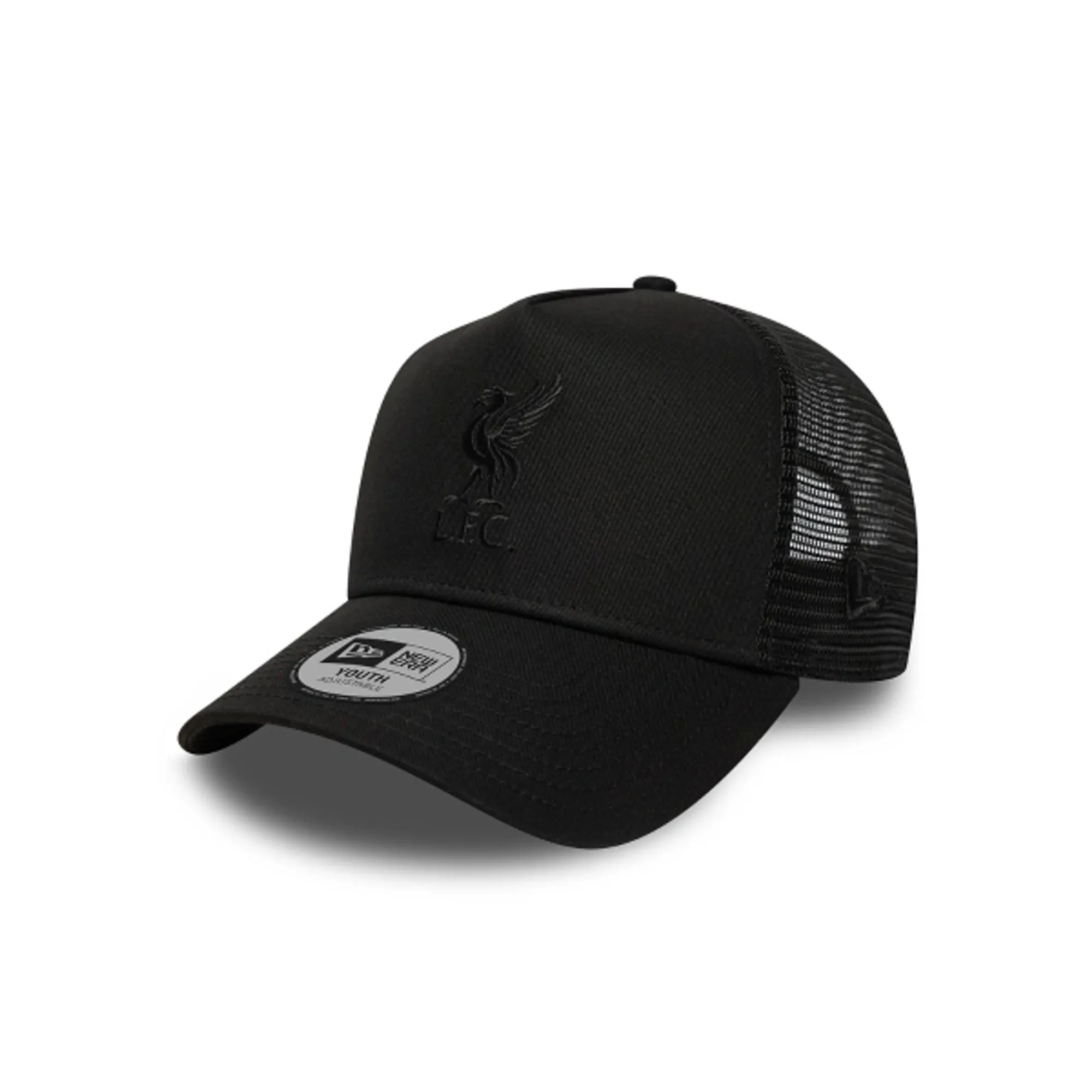 LFC New Era Kids TRUCKER Tonal Cap Black