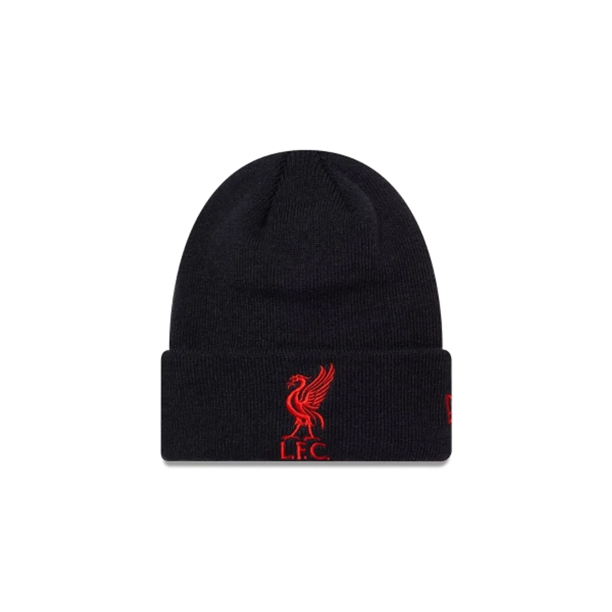 LFC New Era Kids Liverbird Cuff Knit BEANIE Black & Red