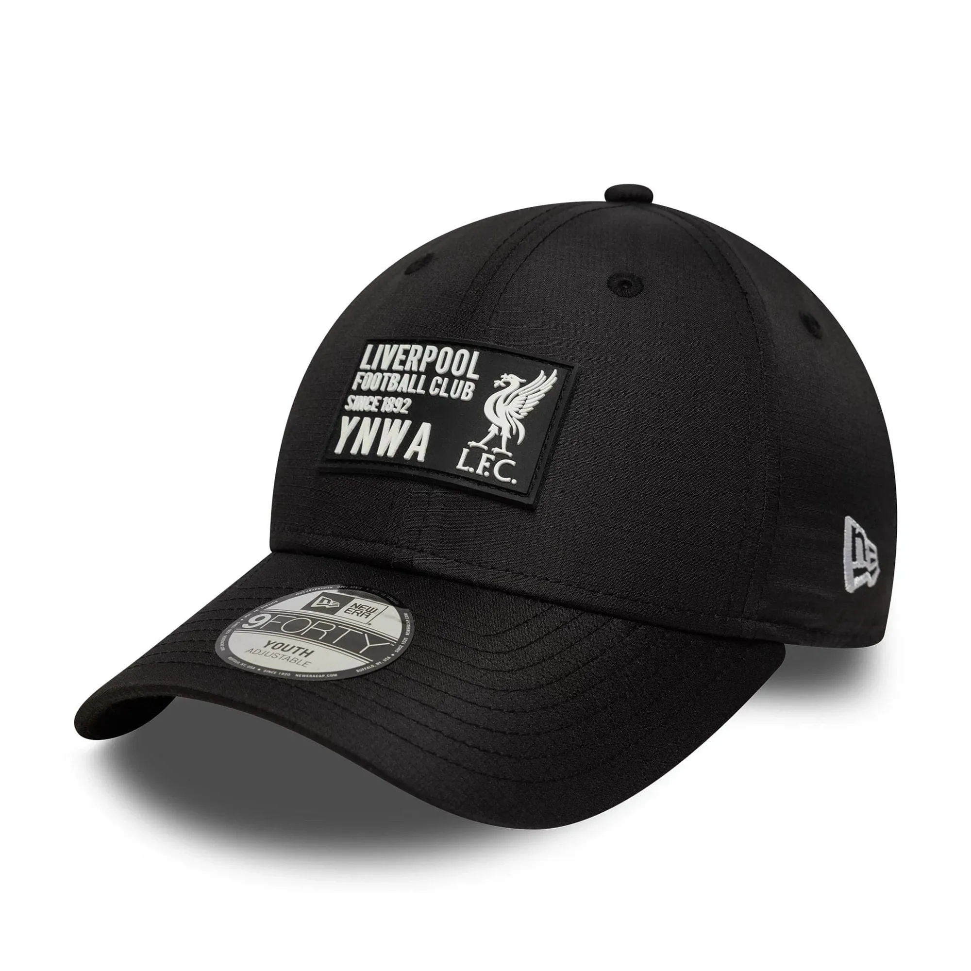 LFC New Era 9FORTY RIPSTOP Badge Cap Black