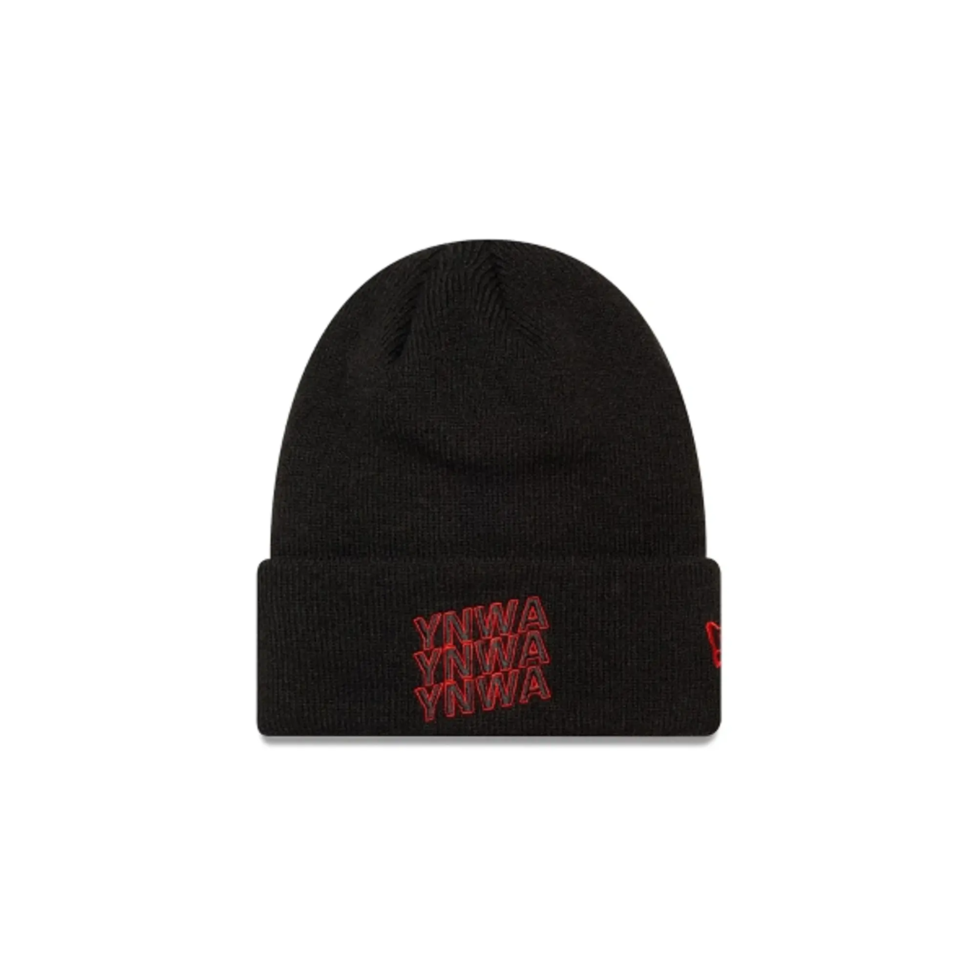 LFC New Era Kids YNWA Cuff Knit BEANIE Black & Red