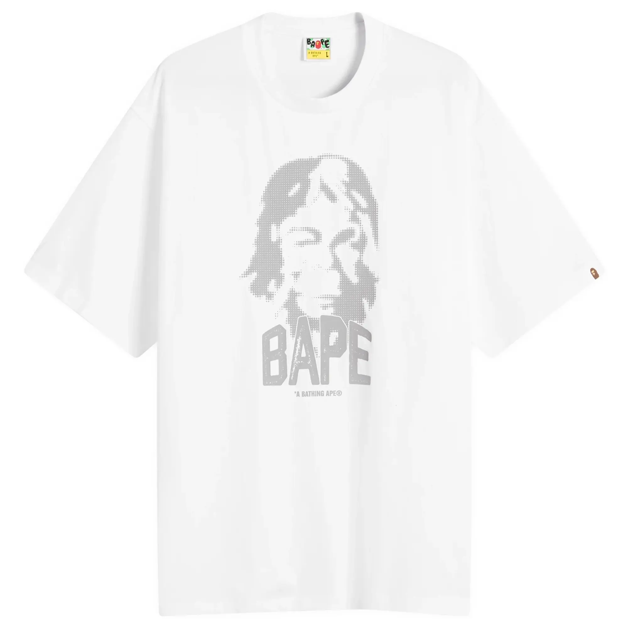 A Bathing Ape Men's BAPE Graphic T-Shirt White