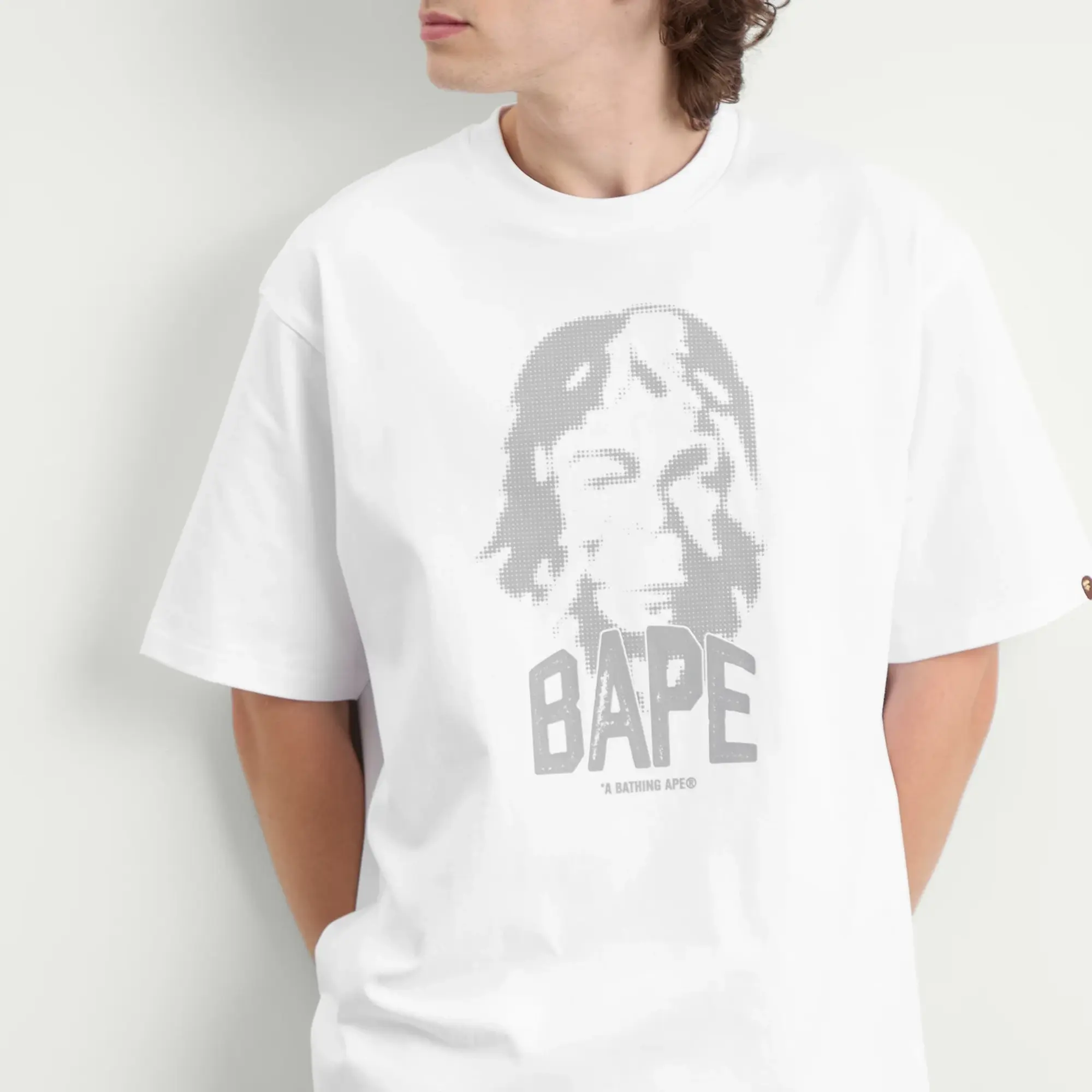 A Bathing Ape Men's BAPE Graphic T-Shirt White