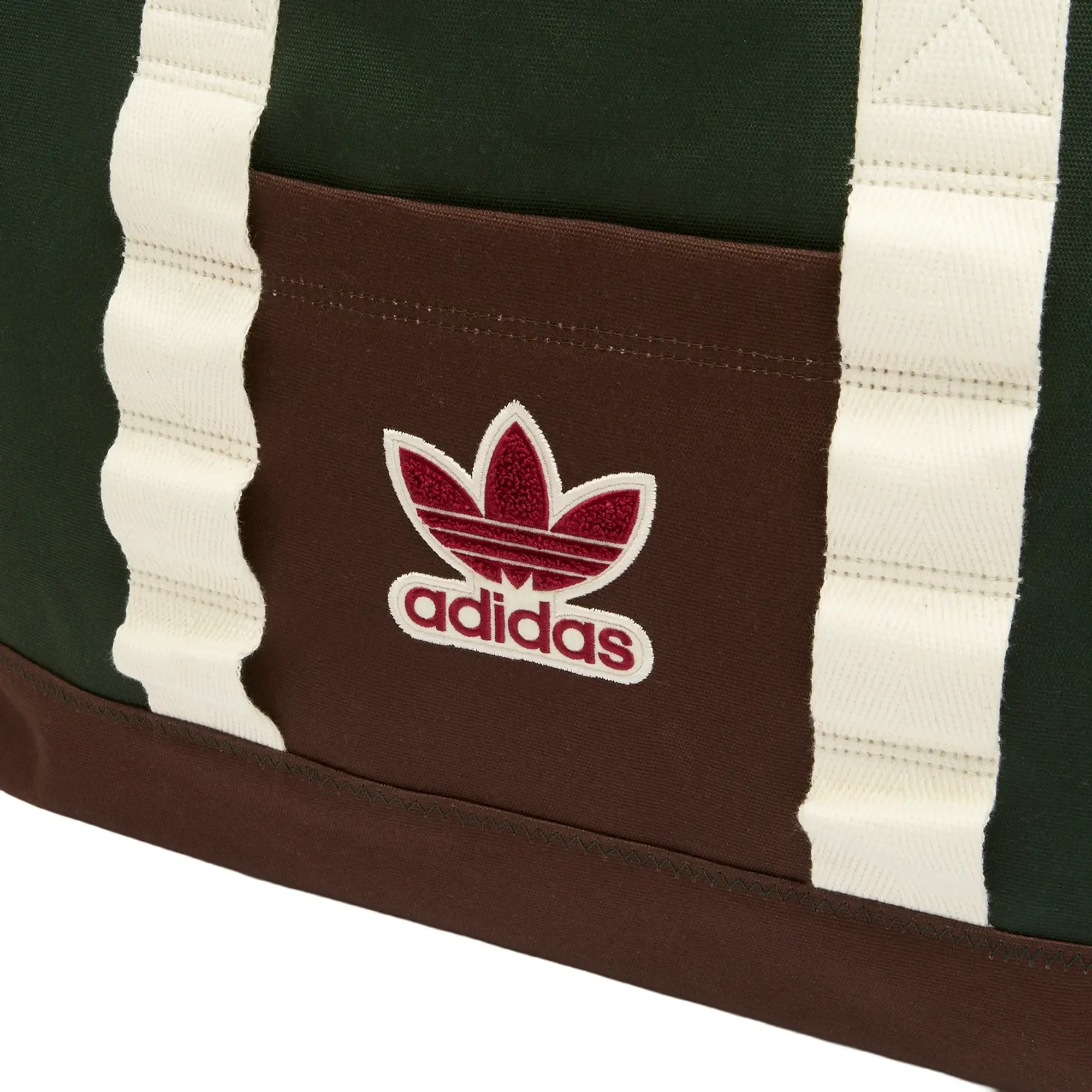 Adidas Women's x Clot Tote Bag Green Night/Dark Brown