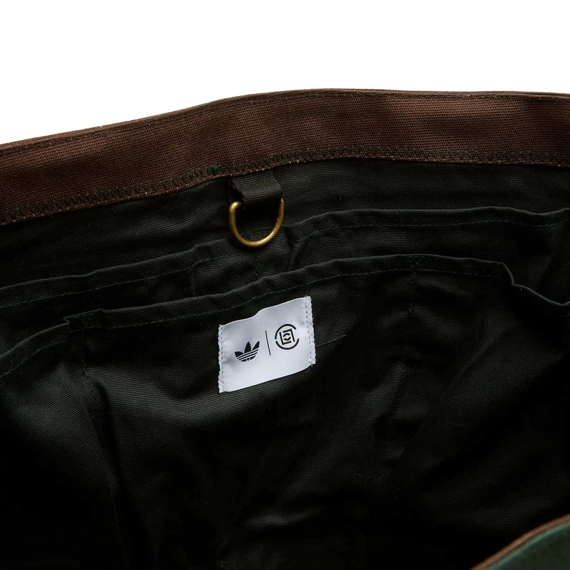 Adidas Women's x Clot Tote Bag Green Night/Dark Brown