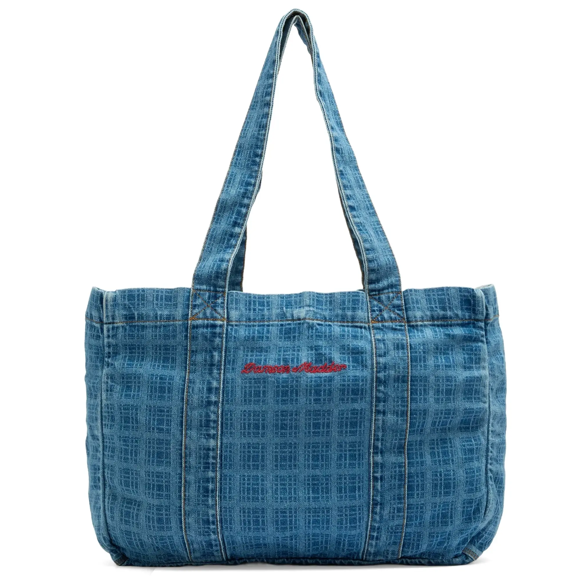 Damson Madder Women's Denim Tote Bag Blue