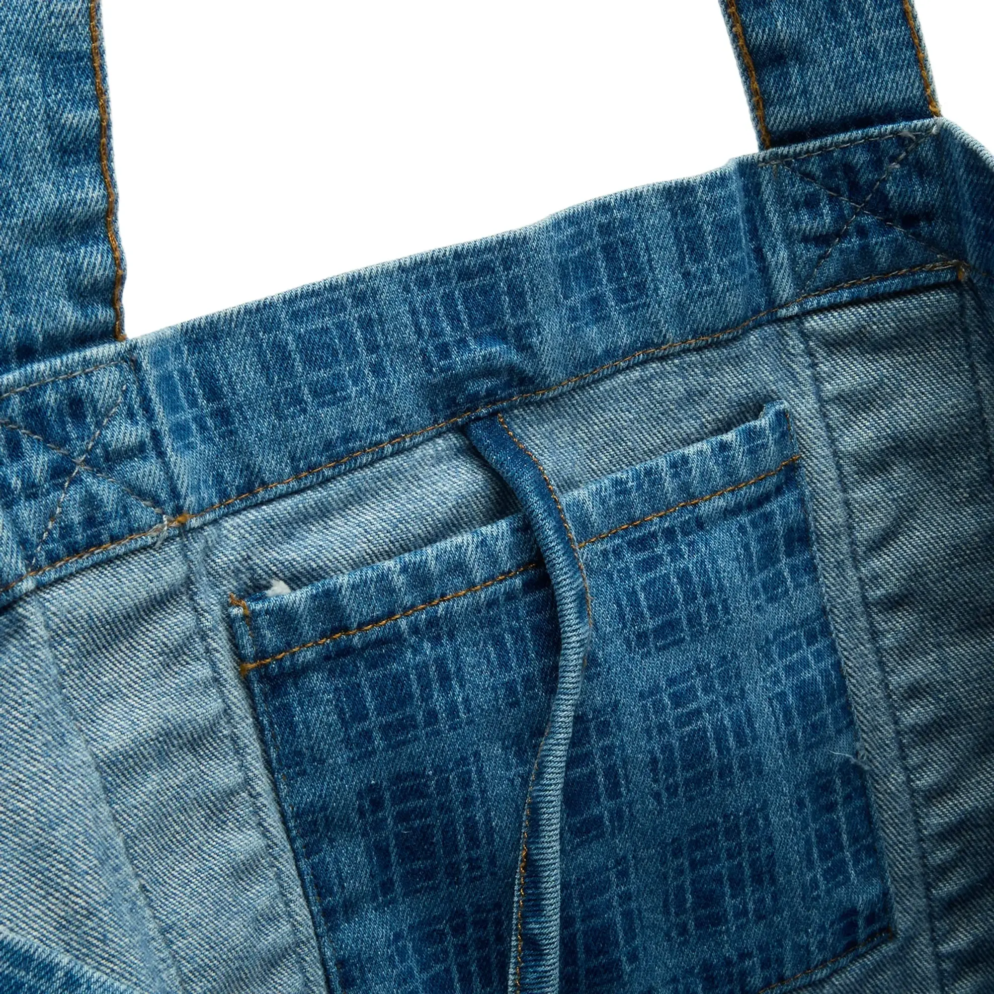 Damson Madder Women's Denim Tote Bag Blue