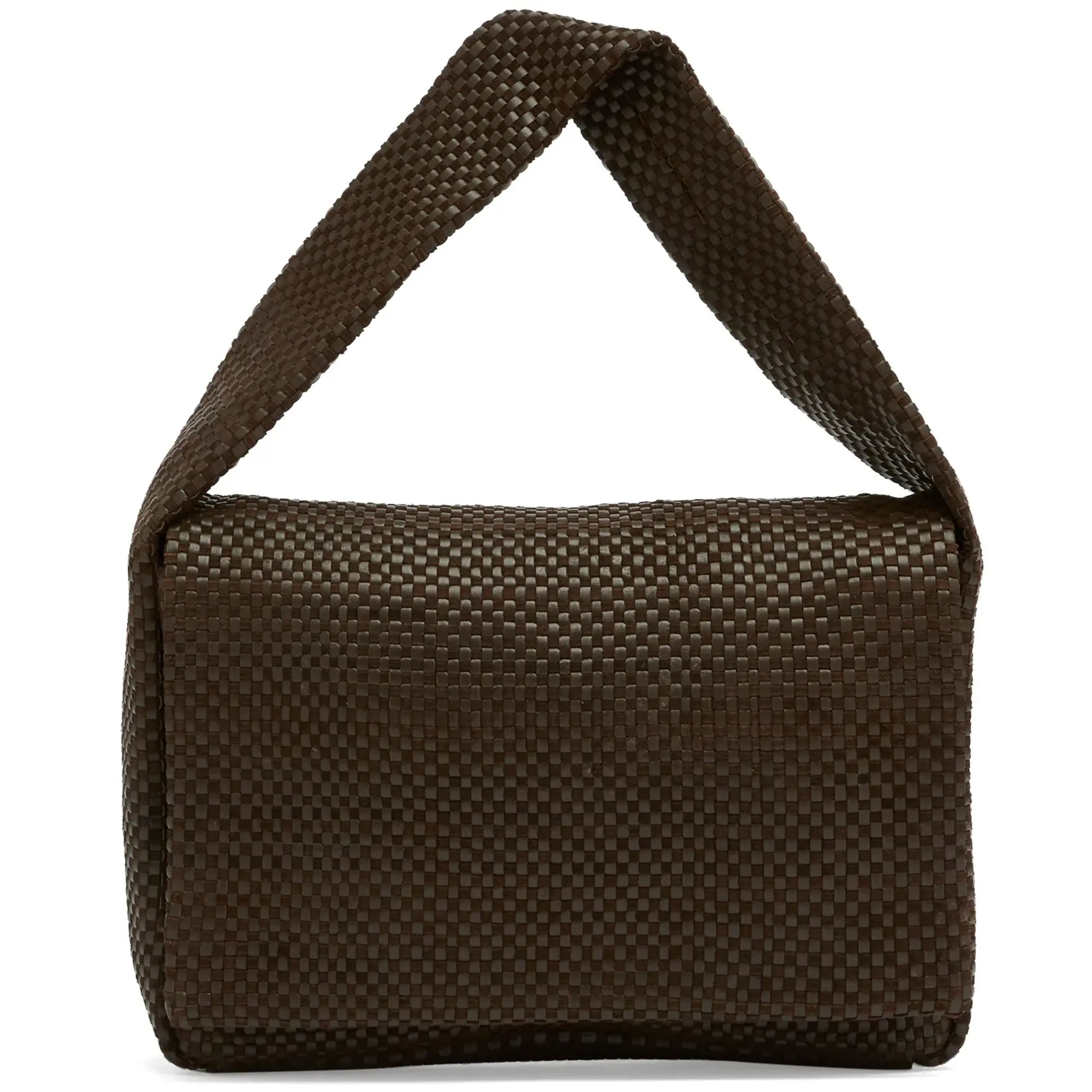 ST. Agni Women's Lattice Everyday Satchel Coffee