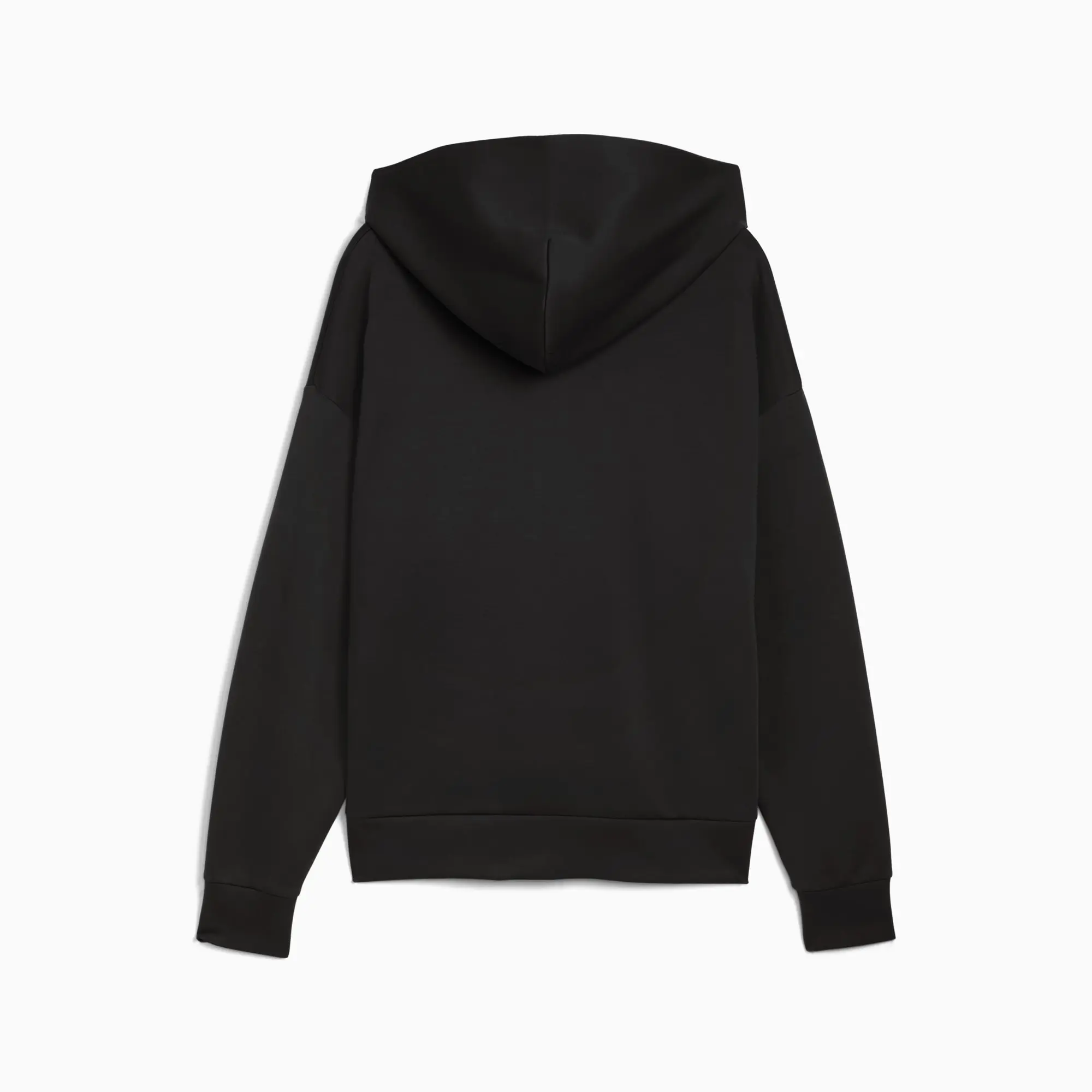 PUMA Wardrobe Essentials Boxy Full-Zip Hoodie Men, Black, size Large