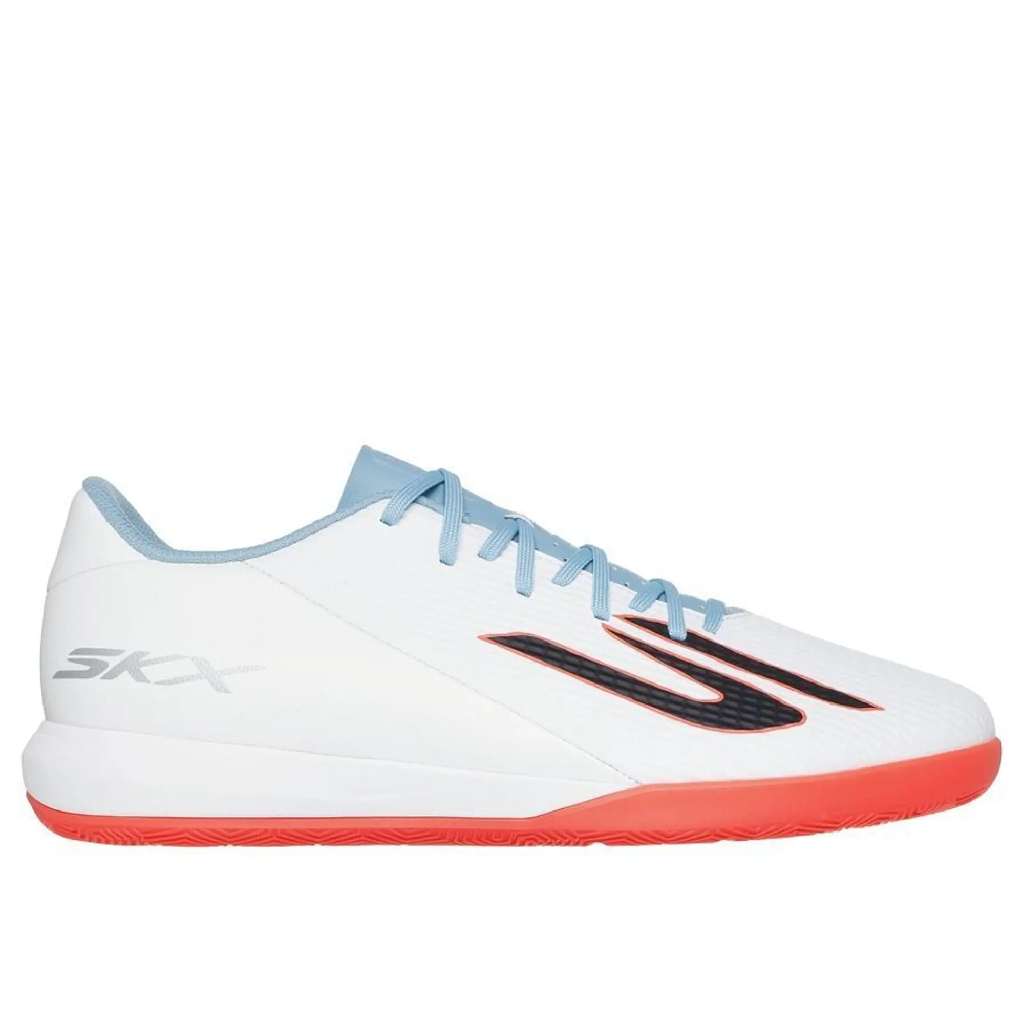 Skechers SKX_2 Academy IC Shoes in White/Turquoise