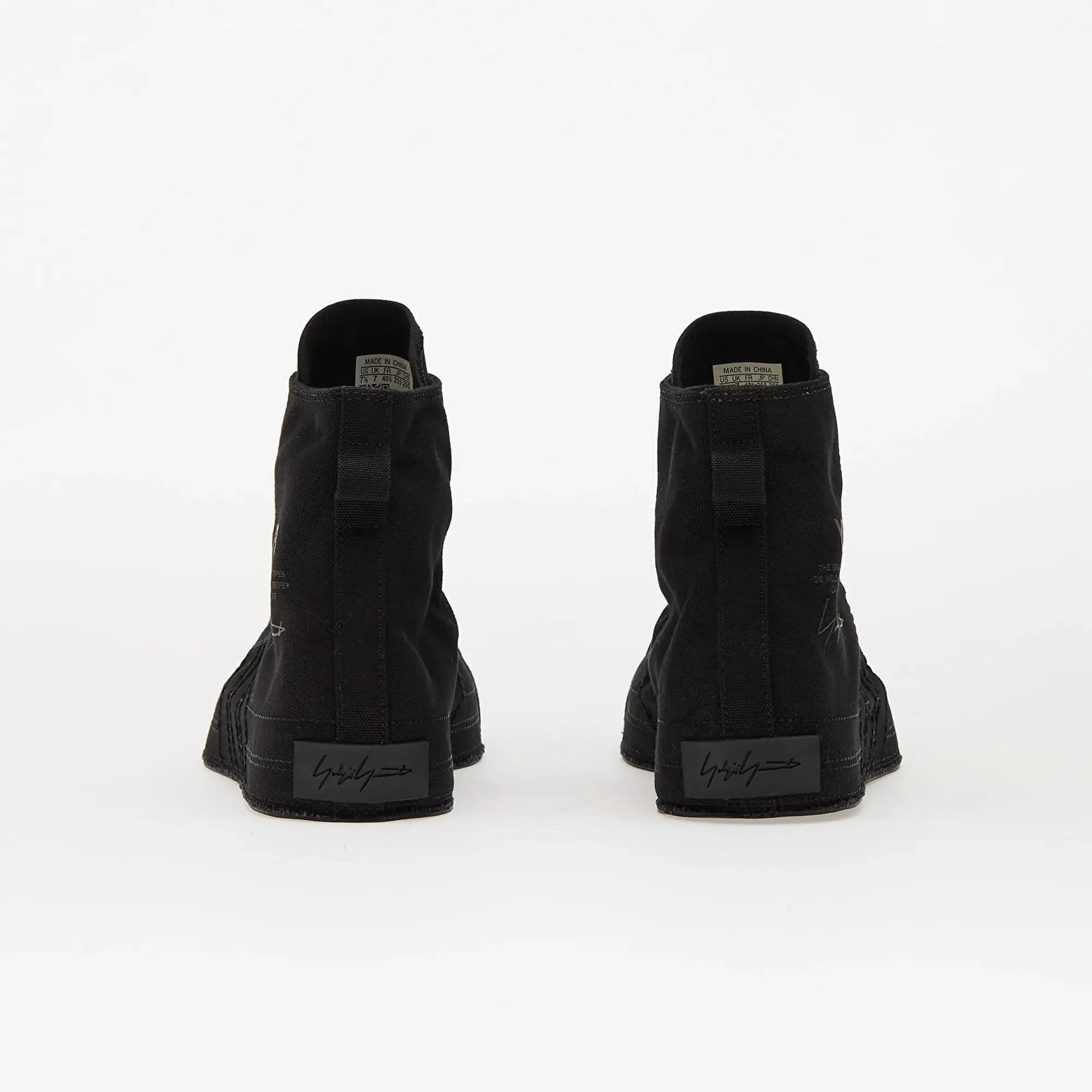 Sneakers Y-3 Nizza Hi Black/ Black/ Black Eur 38 2/3
