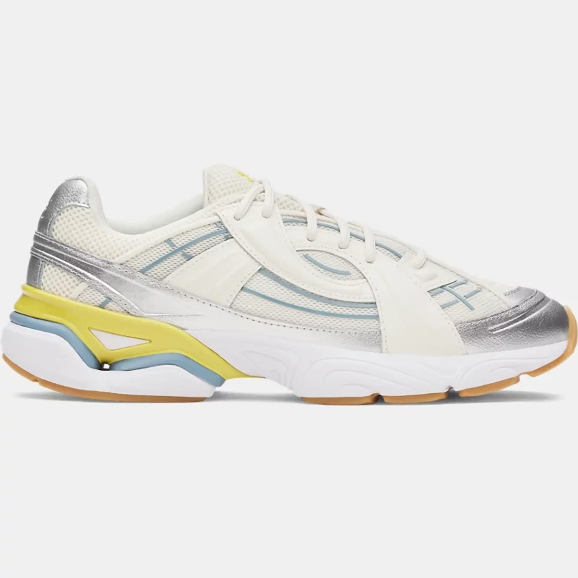 Under Armour  Sola Unisex Shoes Stone / White / Yellow Shade 4