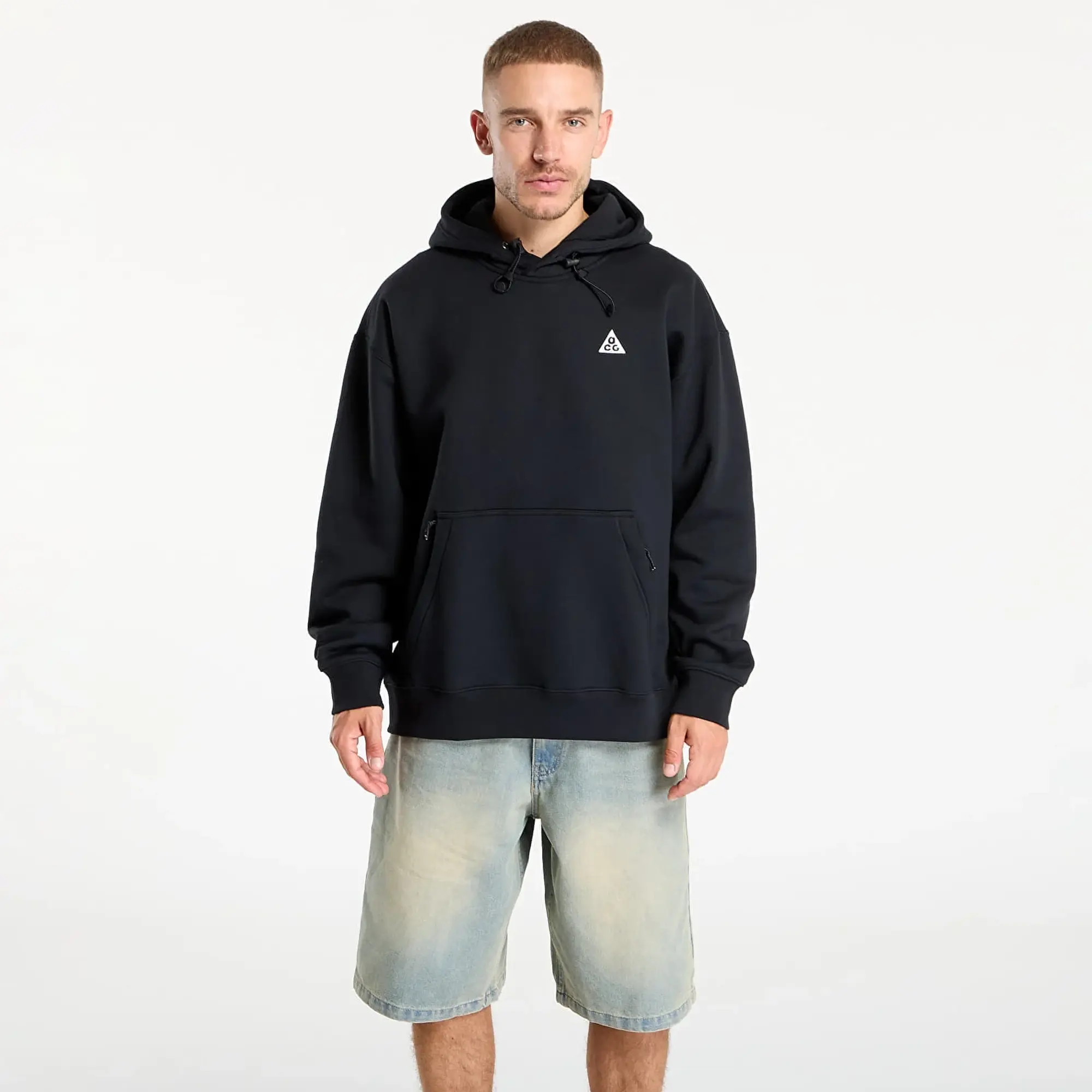 Sweatshirt Nike Acg Therma-Fit Fleece Pullover Hoodie Black/ Anthracite/ Summit White Xxs