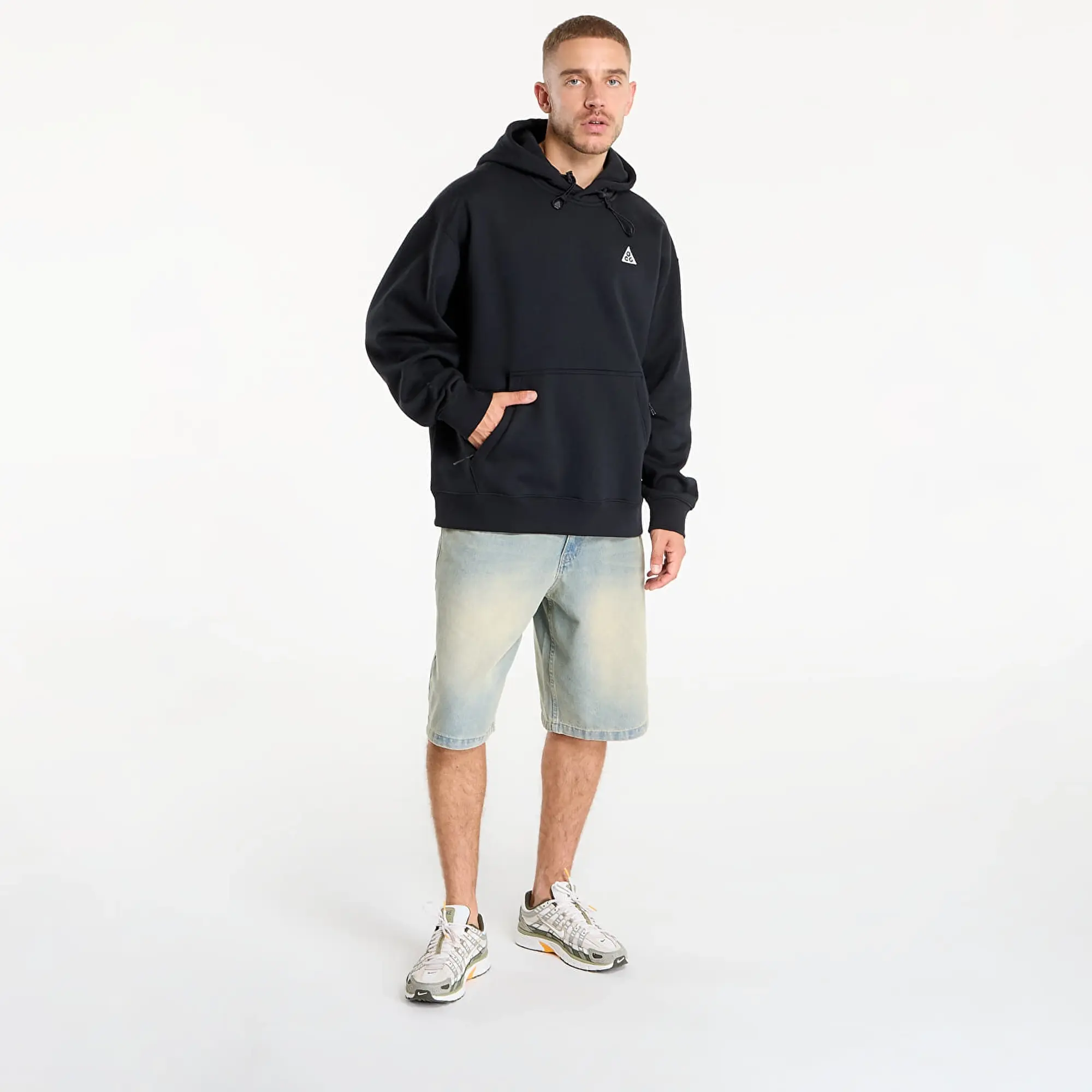 Sweatshirt Nike Acg Therma-Fit Fleece Pullover Hoodie Black/ Anthracite/ Summit White Xxs