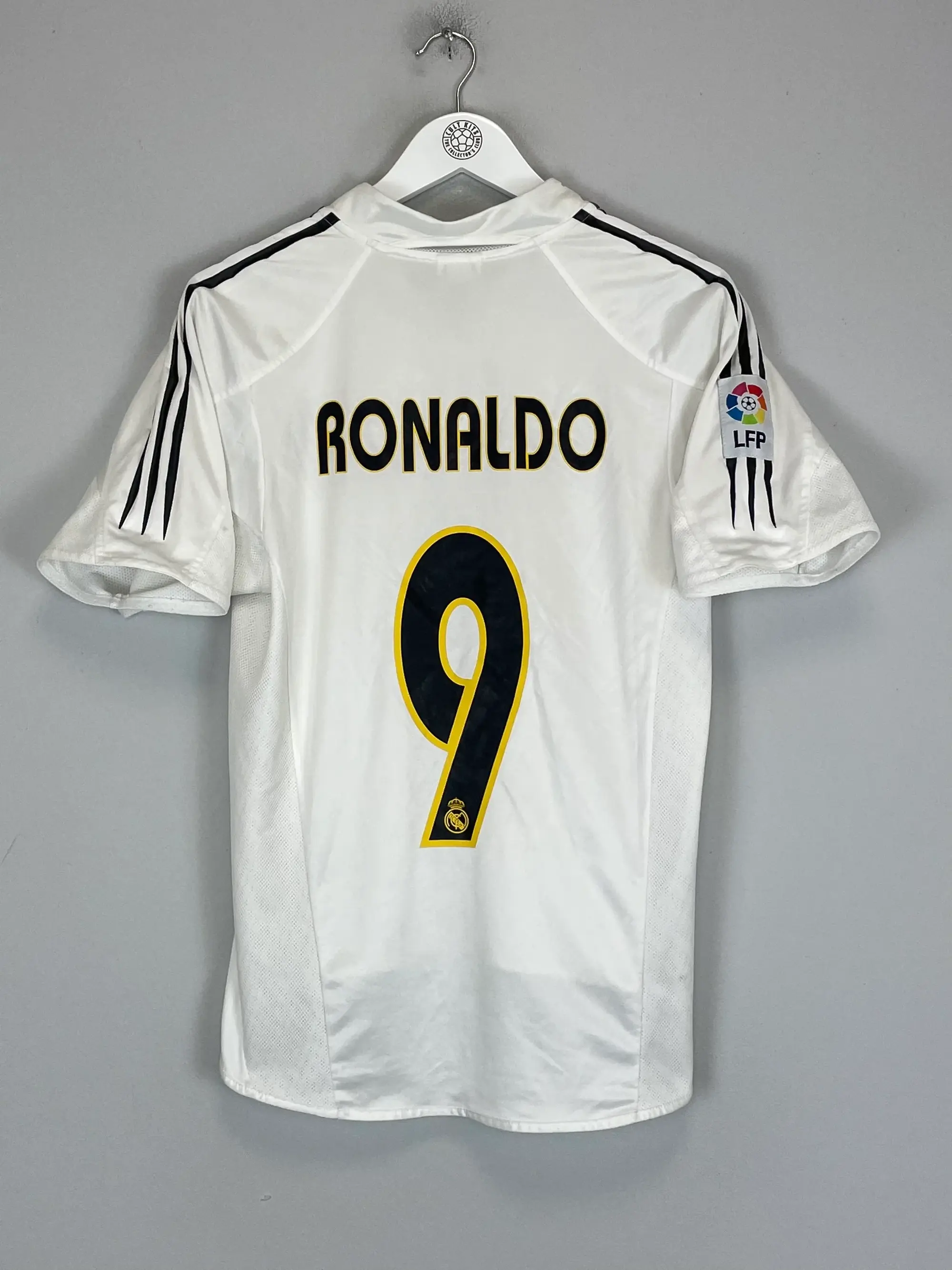 2003/04 REAL MADRID RONALDO #9 HOME SHIRT (S) ADIDAS | Cult Kits