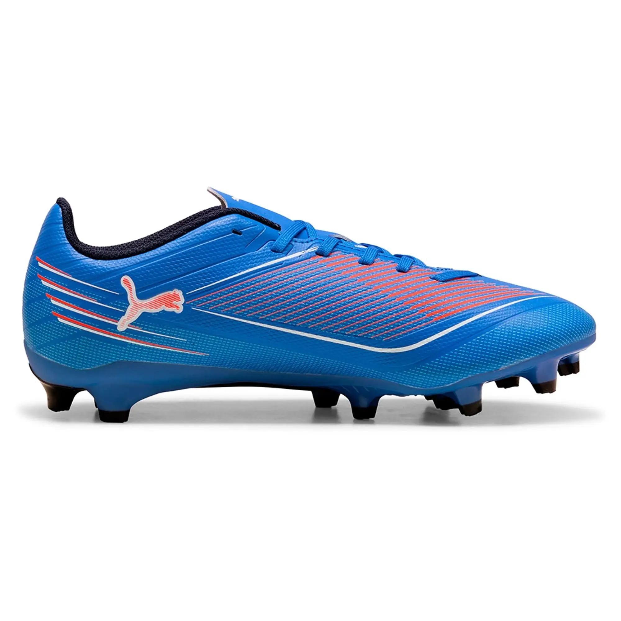 PUMA Ultra 6 Play FG/AG Football Boots Women, Ultra Blue/White/Glowing Red, size 3