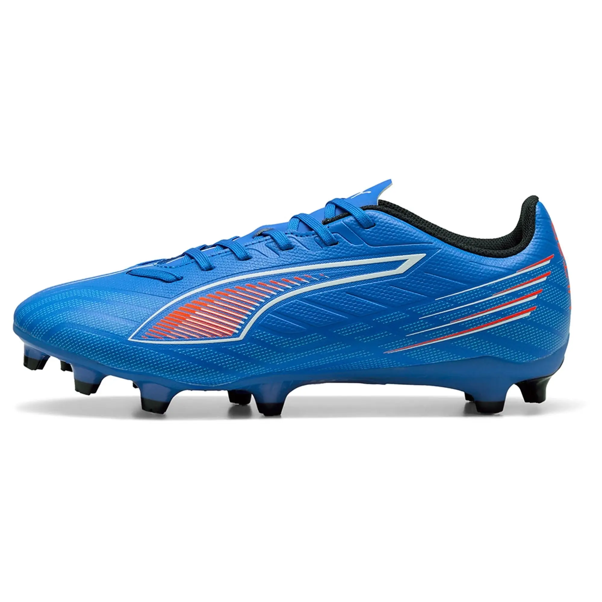 PUMA Ultra 6 Play FG/AG Football Boots Women, Ultra Blue/White/Glowing Red, size 3