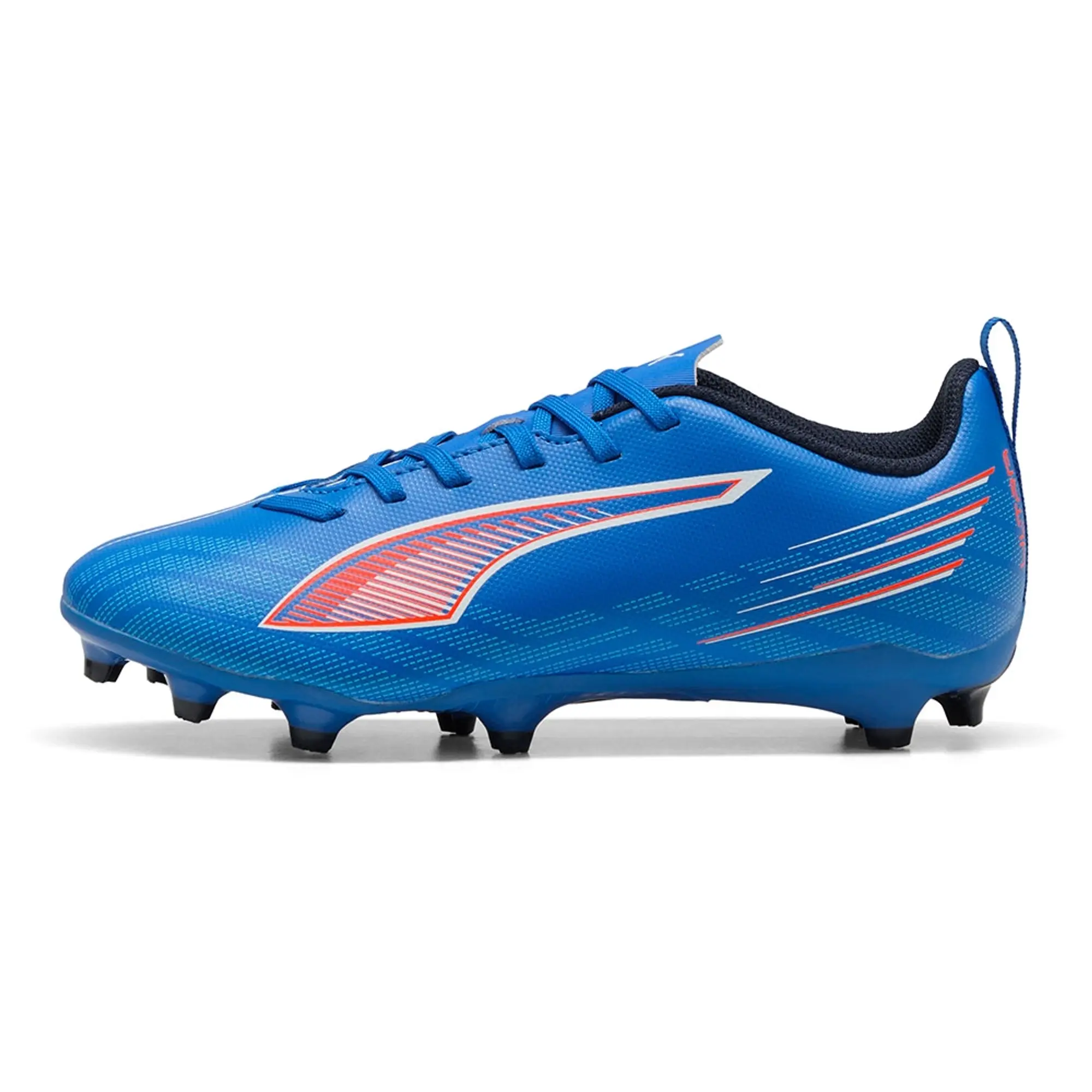 PUMA Ultra 6 Play FG/AG Football Boots Youth, Ultra Blue/White/Glowing Red, size 1