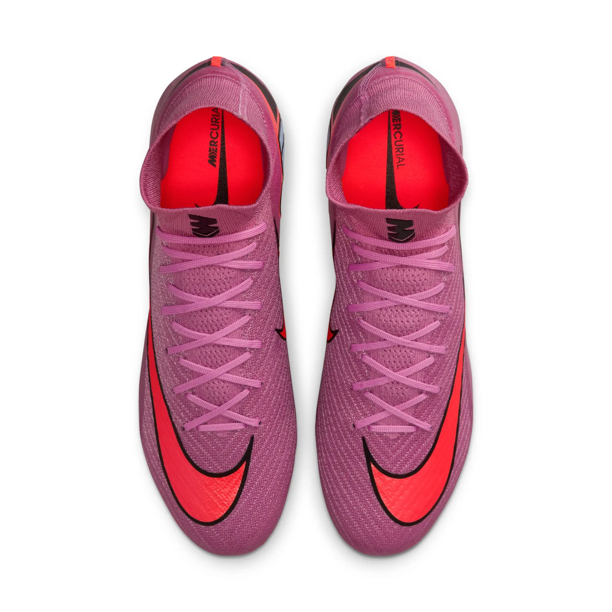 Nike Mercurial Superfly 10 Elite Firm-Ground High-Top Football Boot - Pink