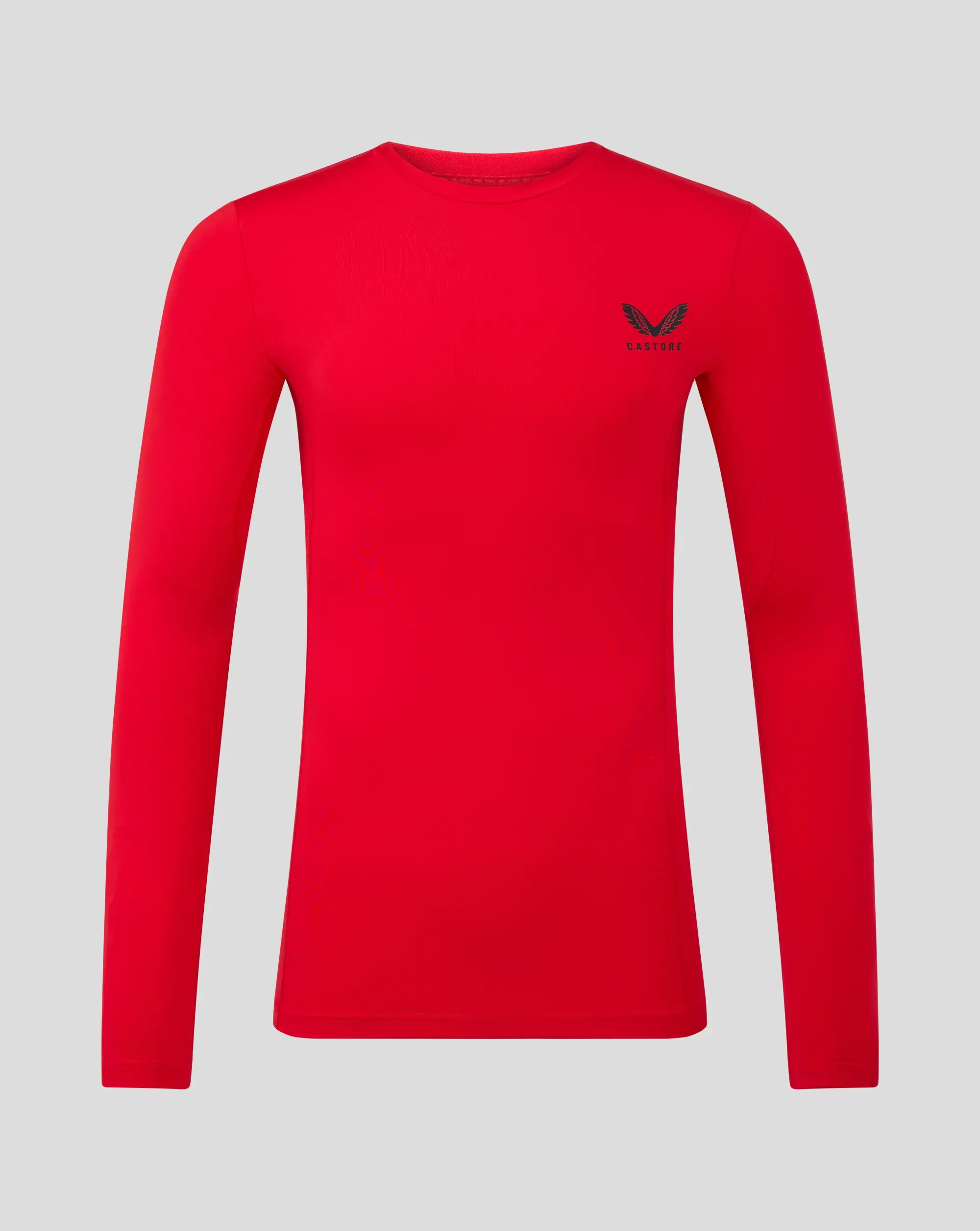 Castore Mens Baselayer Long Sleeve Top - True Red